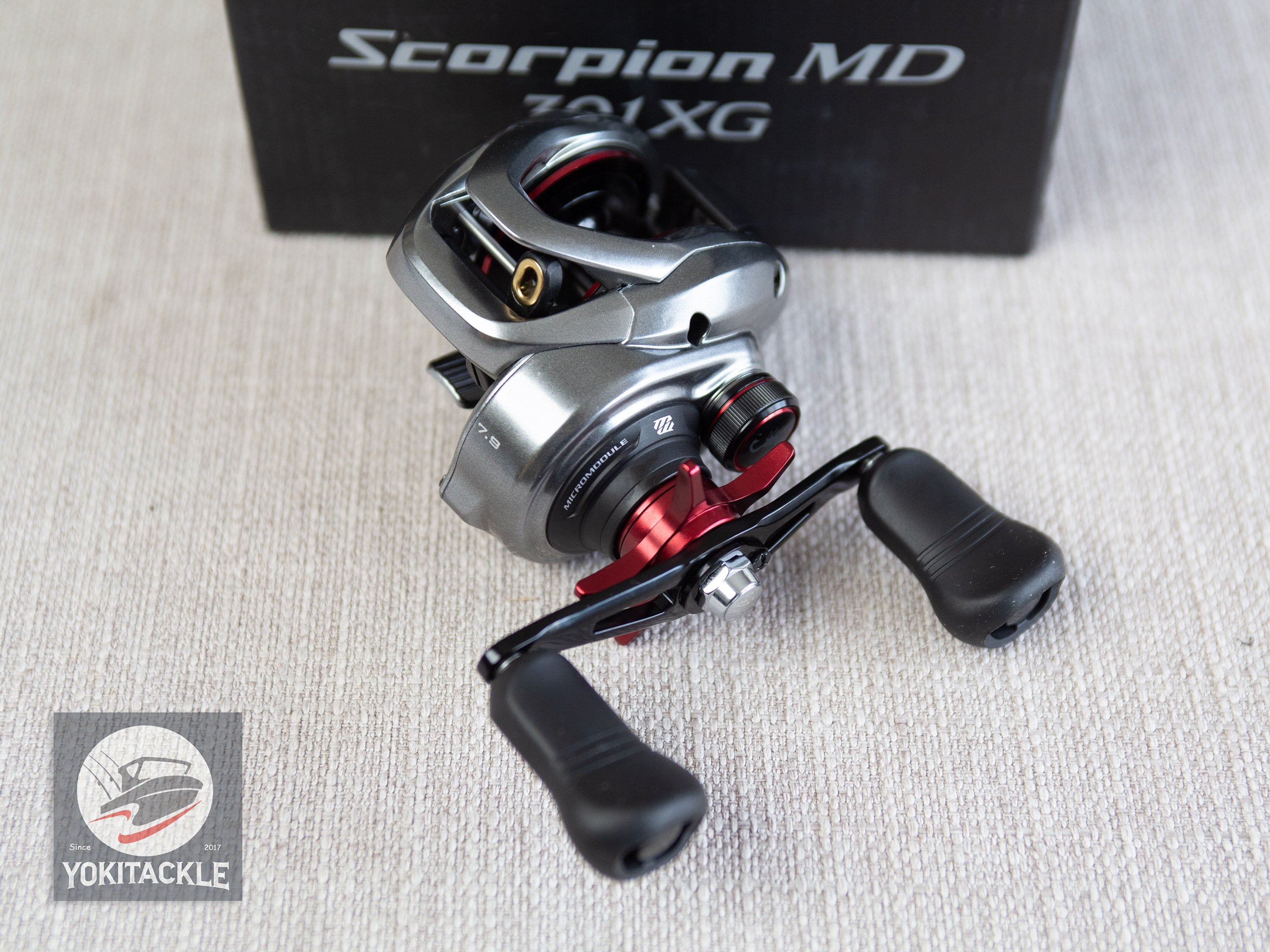 Shimano 21 SCORPION MD 301XG left 7.9 Casting Reel