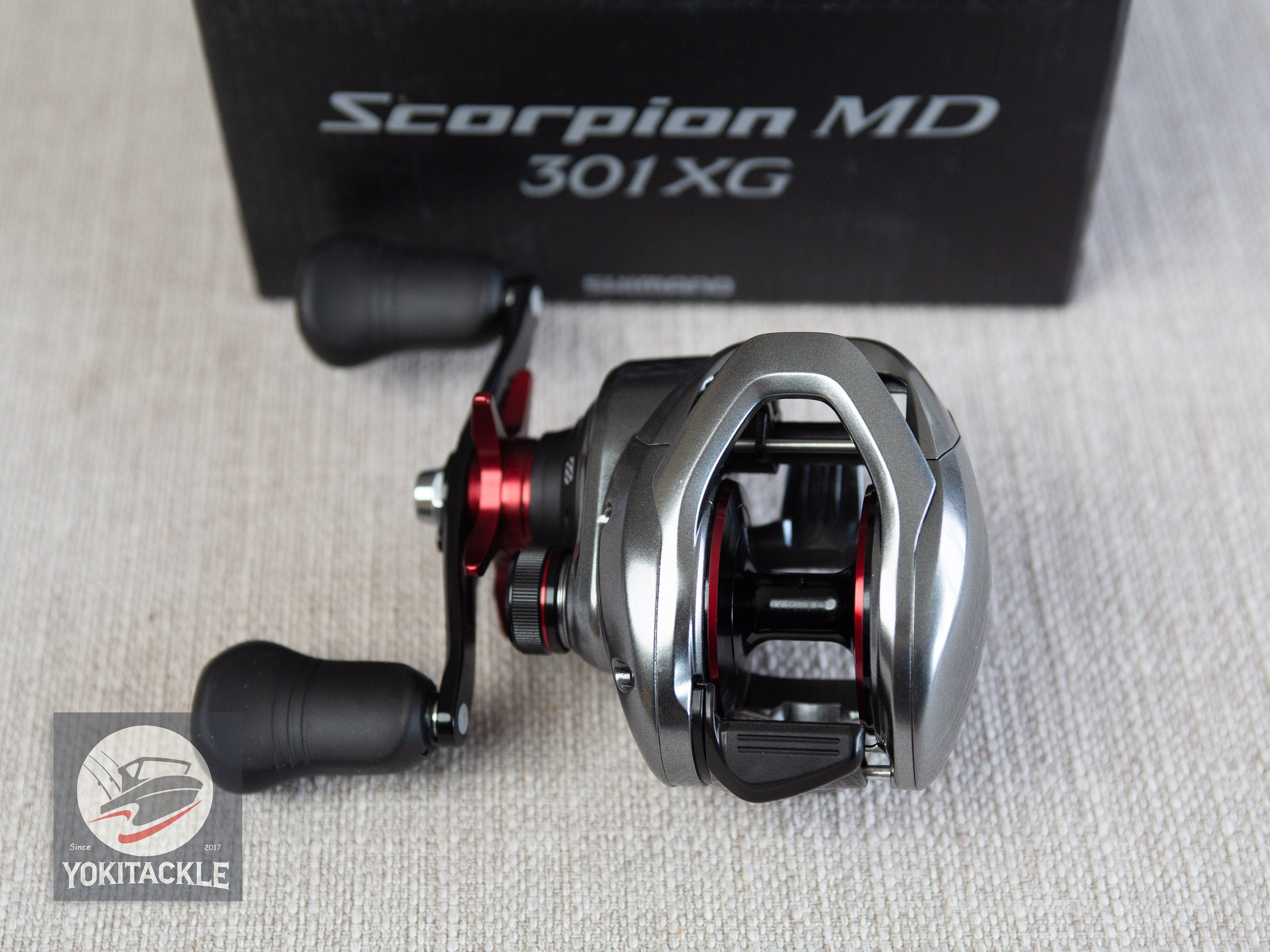 Shimano 21 SCORPION MD 301XG left 7.9 Casting Reel