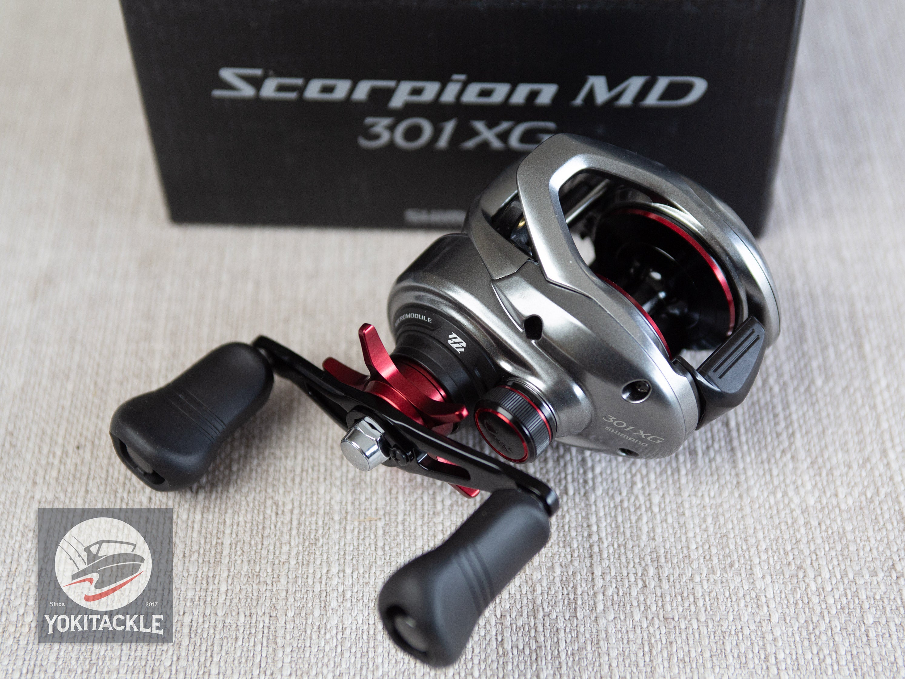 Shimano 21 SCORPION MD 301XG left 7.9 Casting Reel