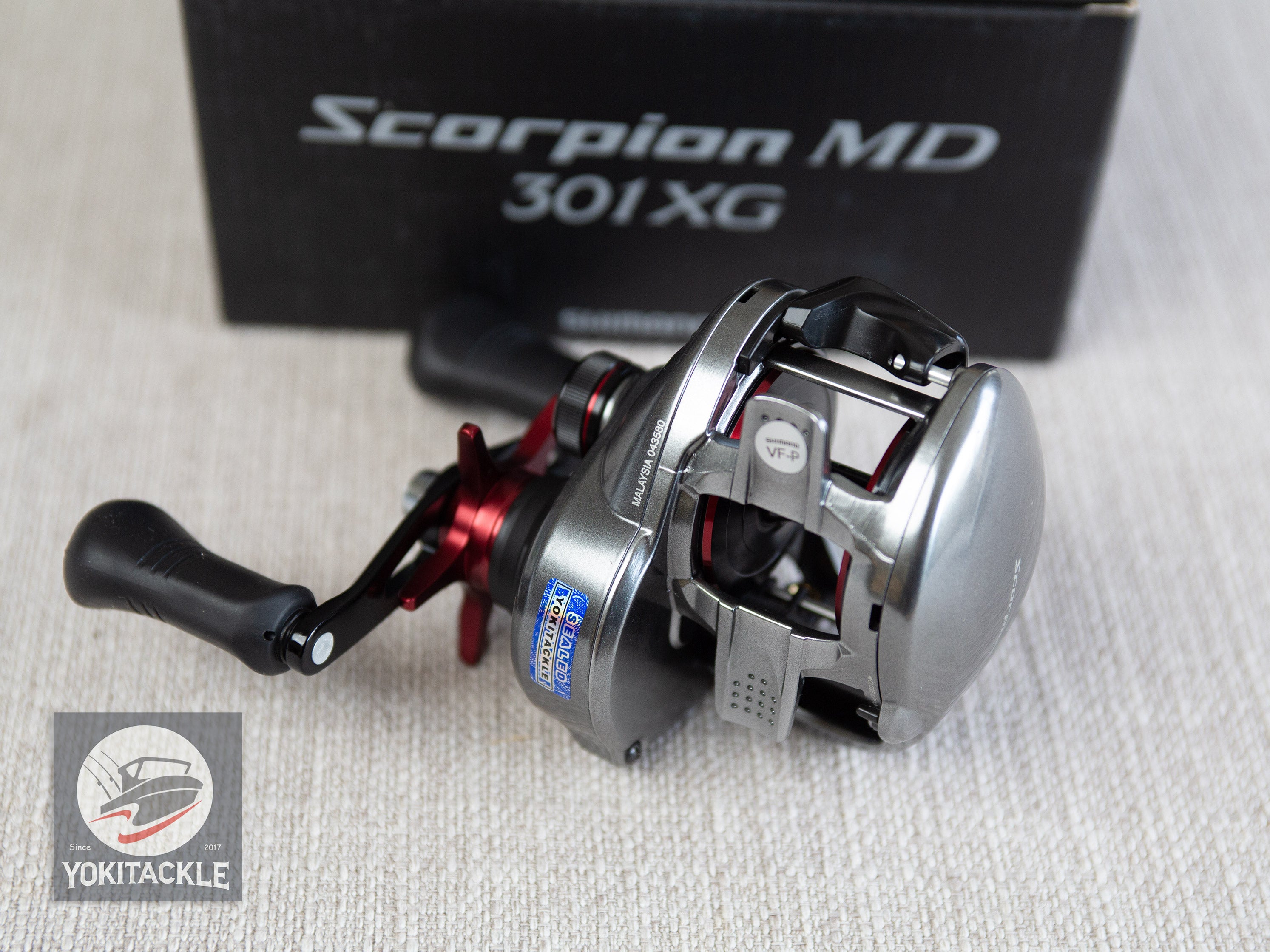 Shimano 21 SCORPION MD 301XG left 7.9 Casting Reel