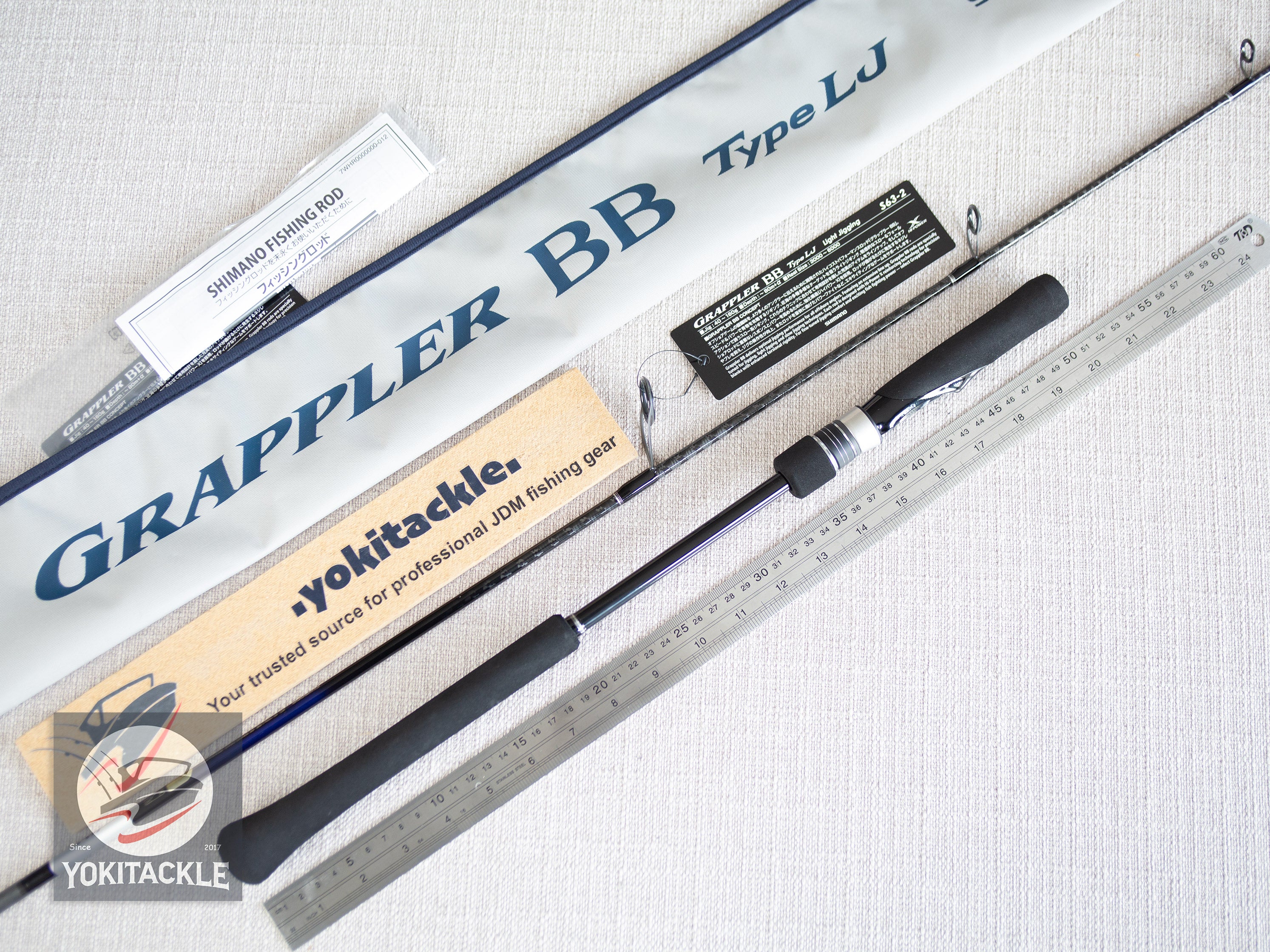 Brand New Shimano 21 GRAPPLER BB Type-LJ S63-2 Spinning Rod