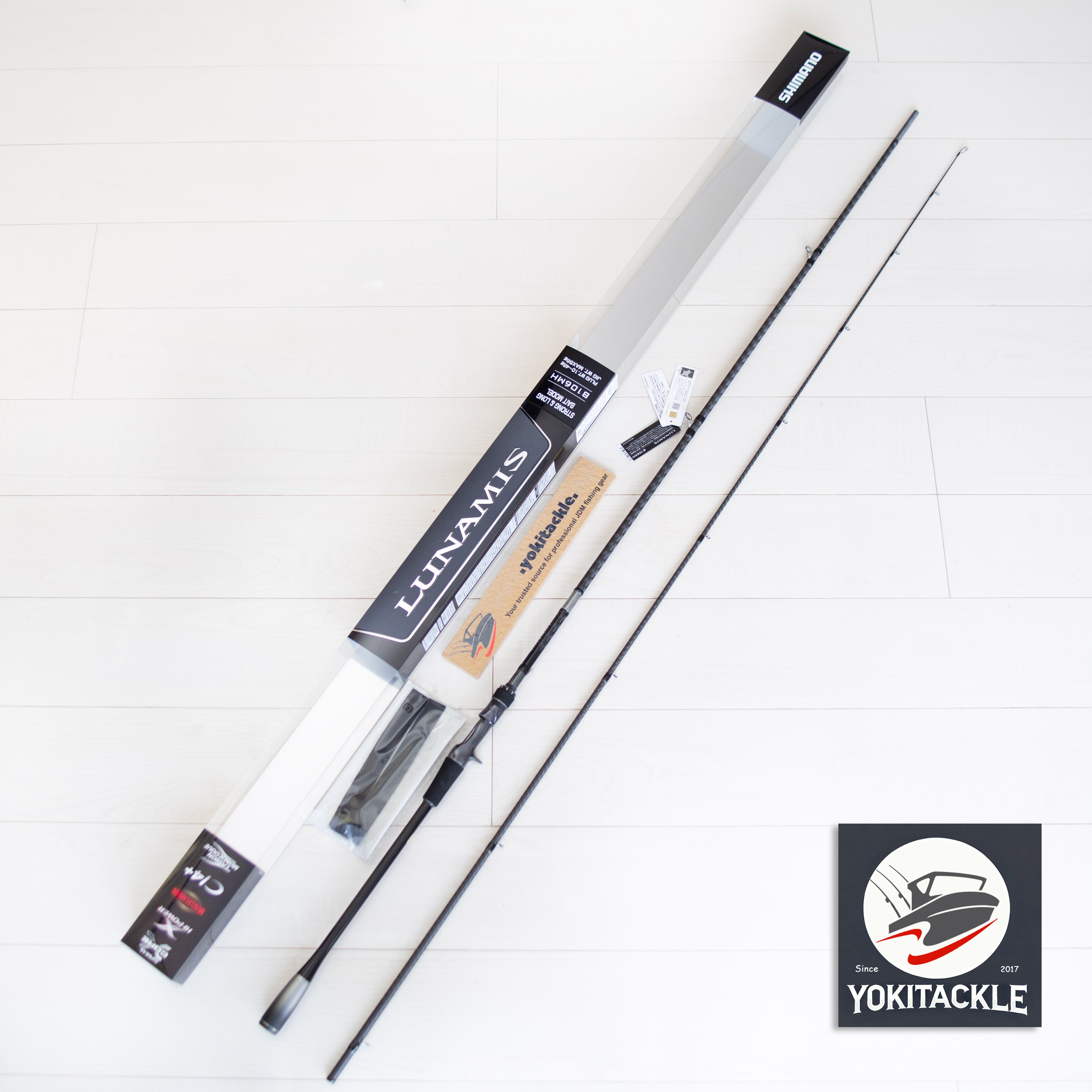 Brand New Shimano LUNAMIS B106MH Baitcasting Rod