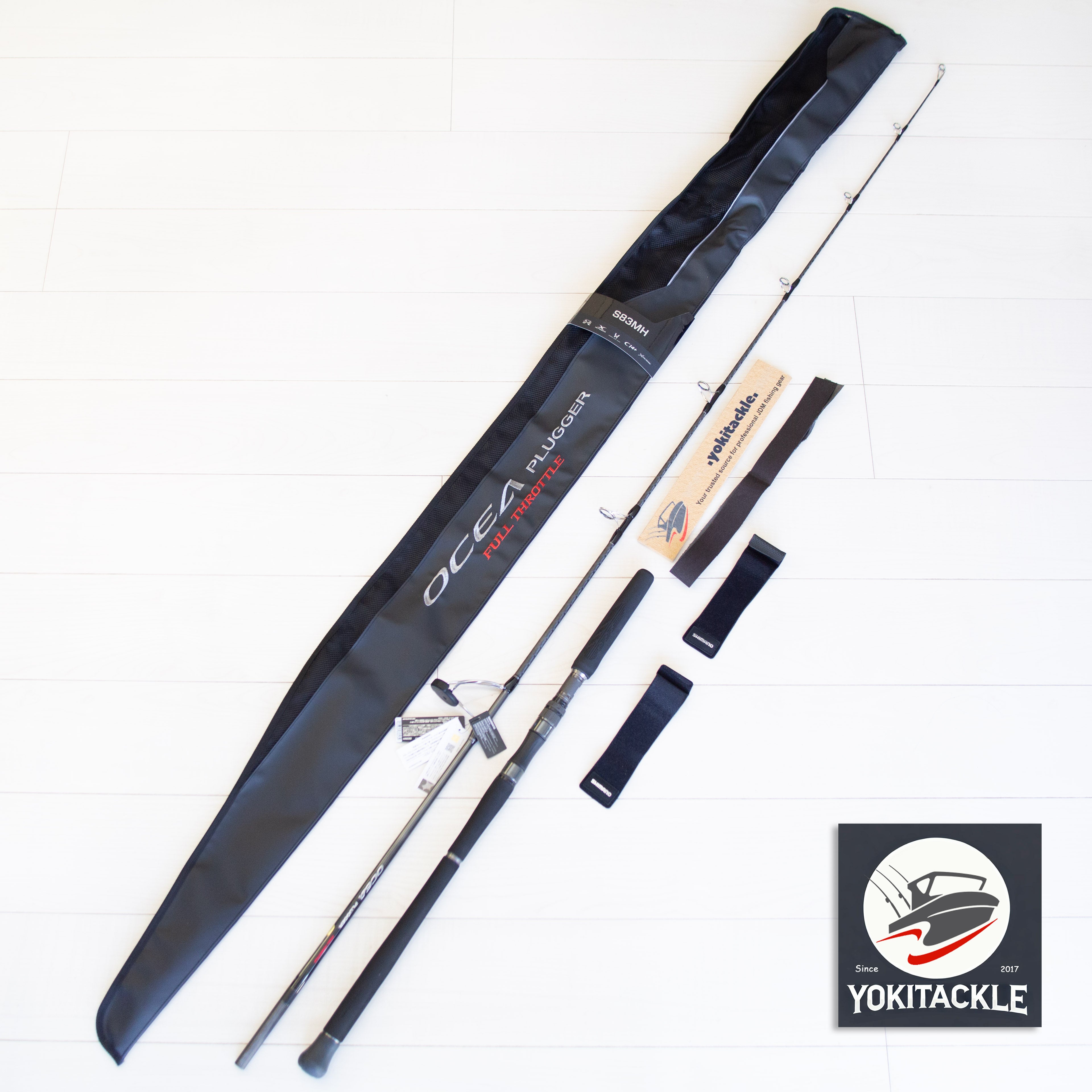 Brand New Shimano 24 OCEA PLUGGER FULL THROTTLE S83MH Spinning Rod