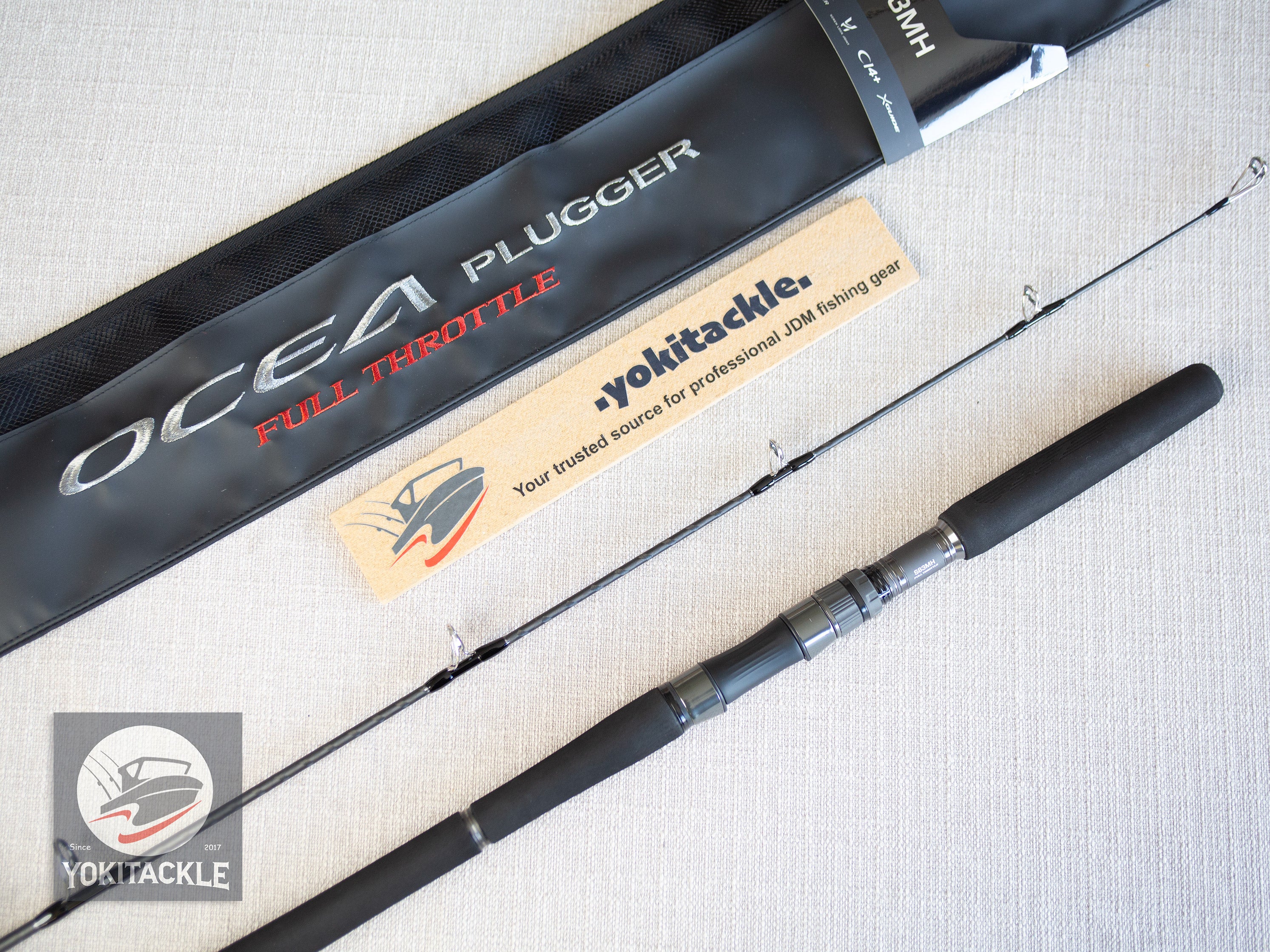 Brand New Shimano 24 OCEA PLUGGER FULL THROTTLE S83MH Spinning Rod