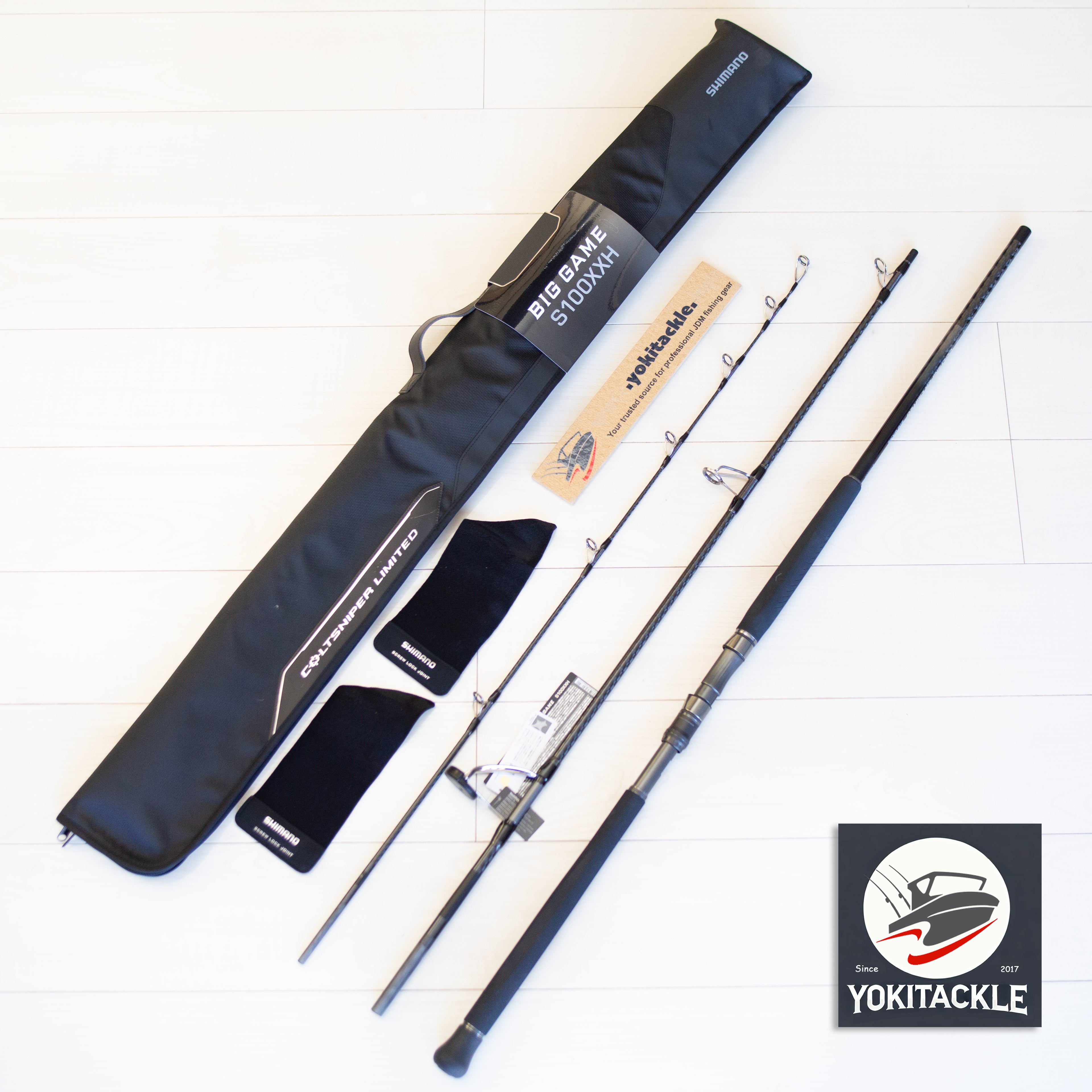 Brand New Shimano 24 COLTSNIPER Limited BIG GAME S100XXH 3pc Spinning Rod