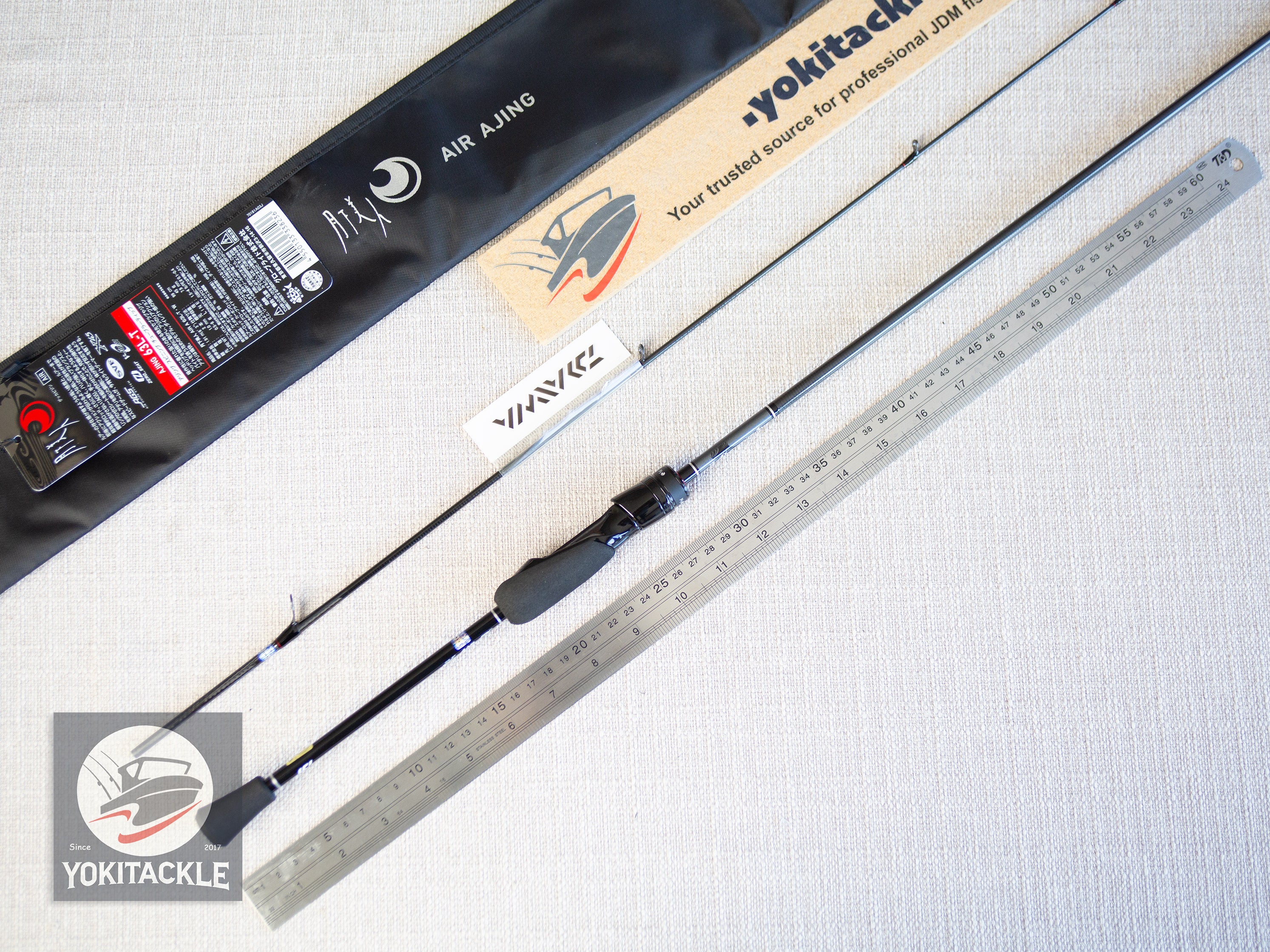 Brand New Daiwa GEKKABIJIN AIR AJING 63L-T - W Spinning Rod