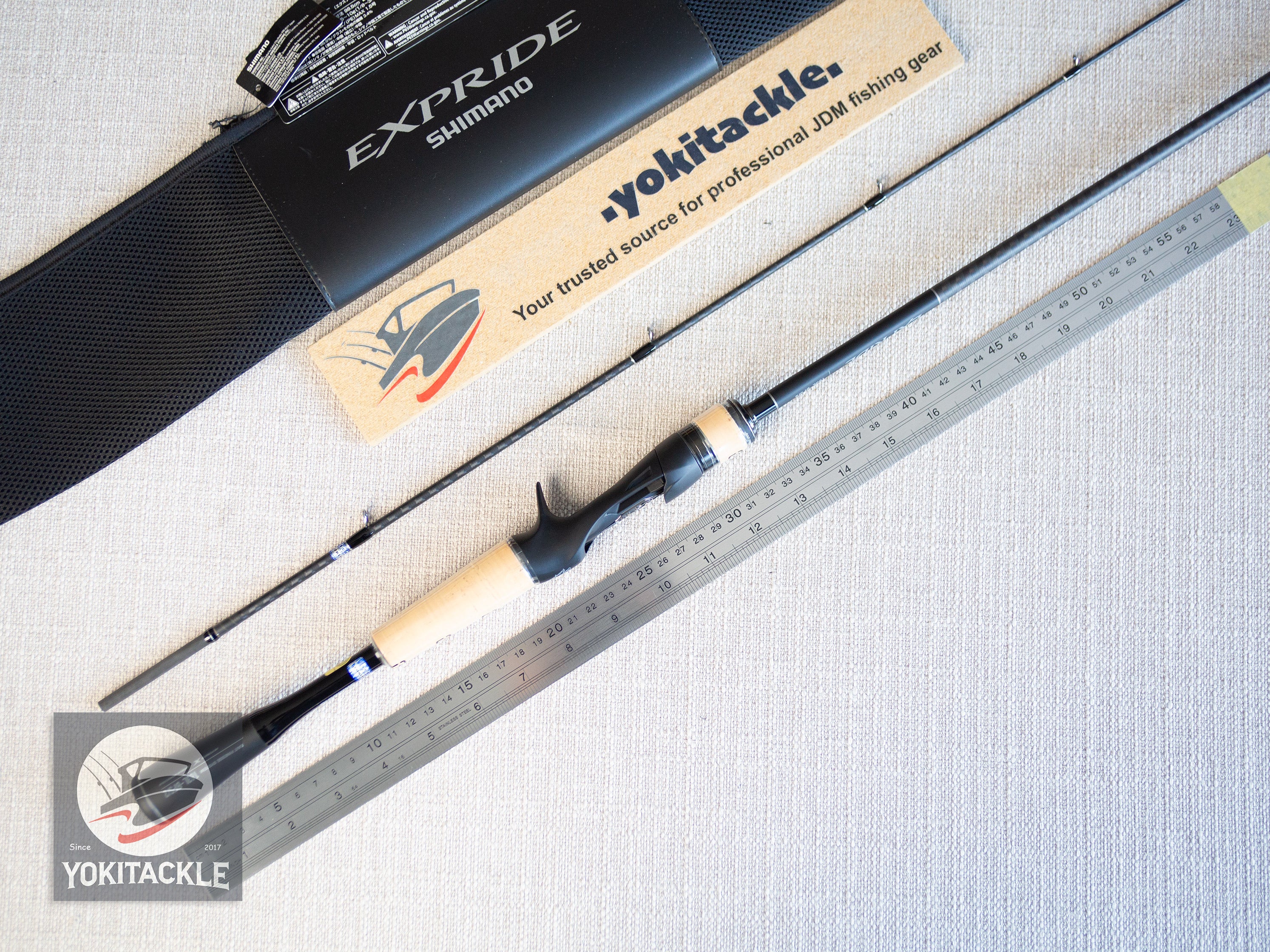 Shimano 22 Expride 163L-BFS/2 Baitcasting Rod for Bass