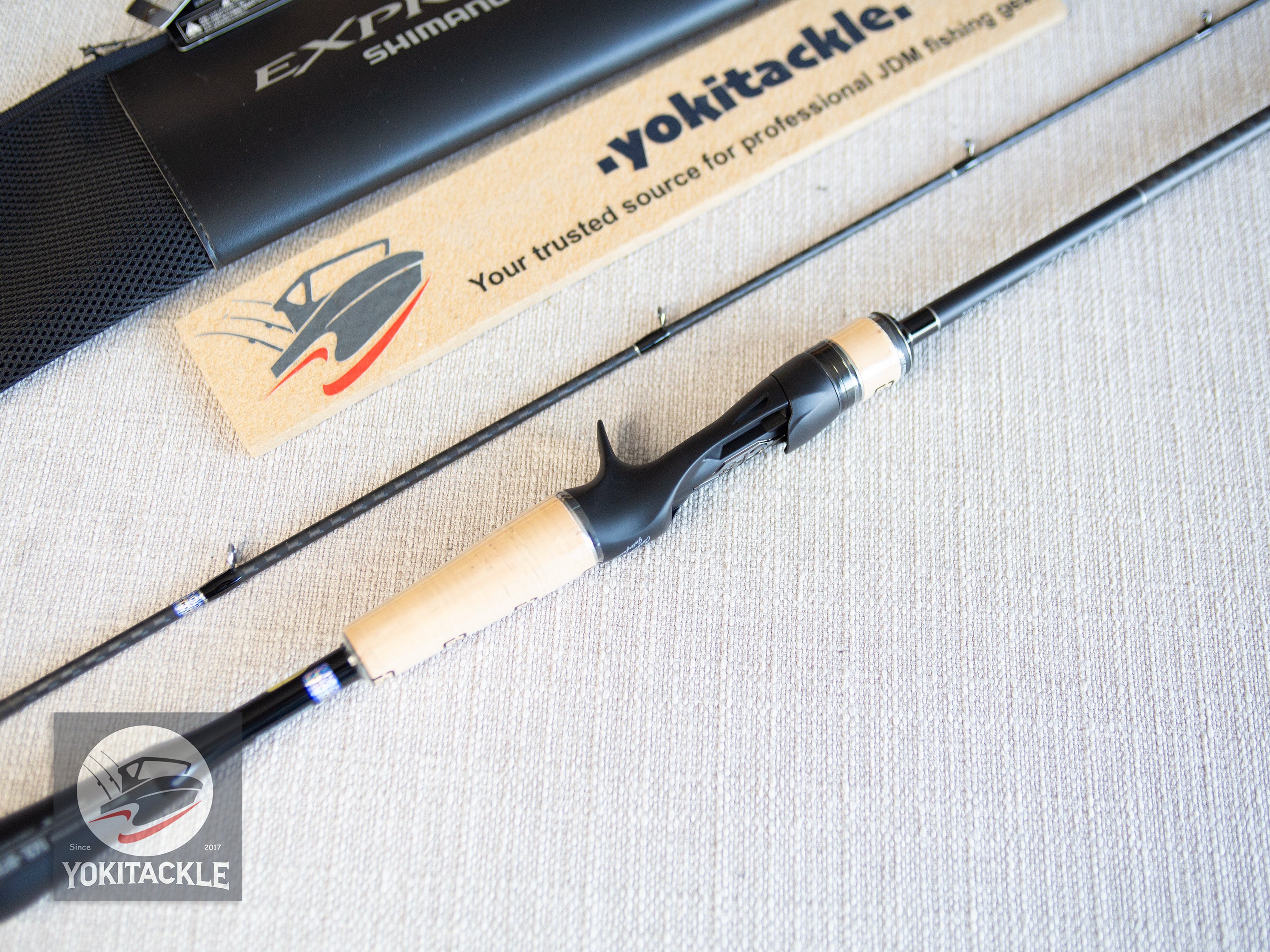 Shimano 22 Expride 163L-BFS/2 Baitcasting Rod for Bass