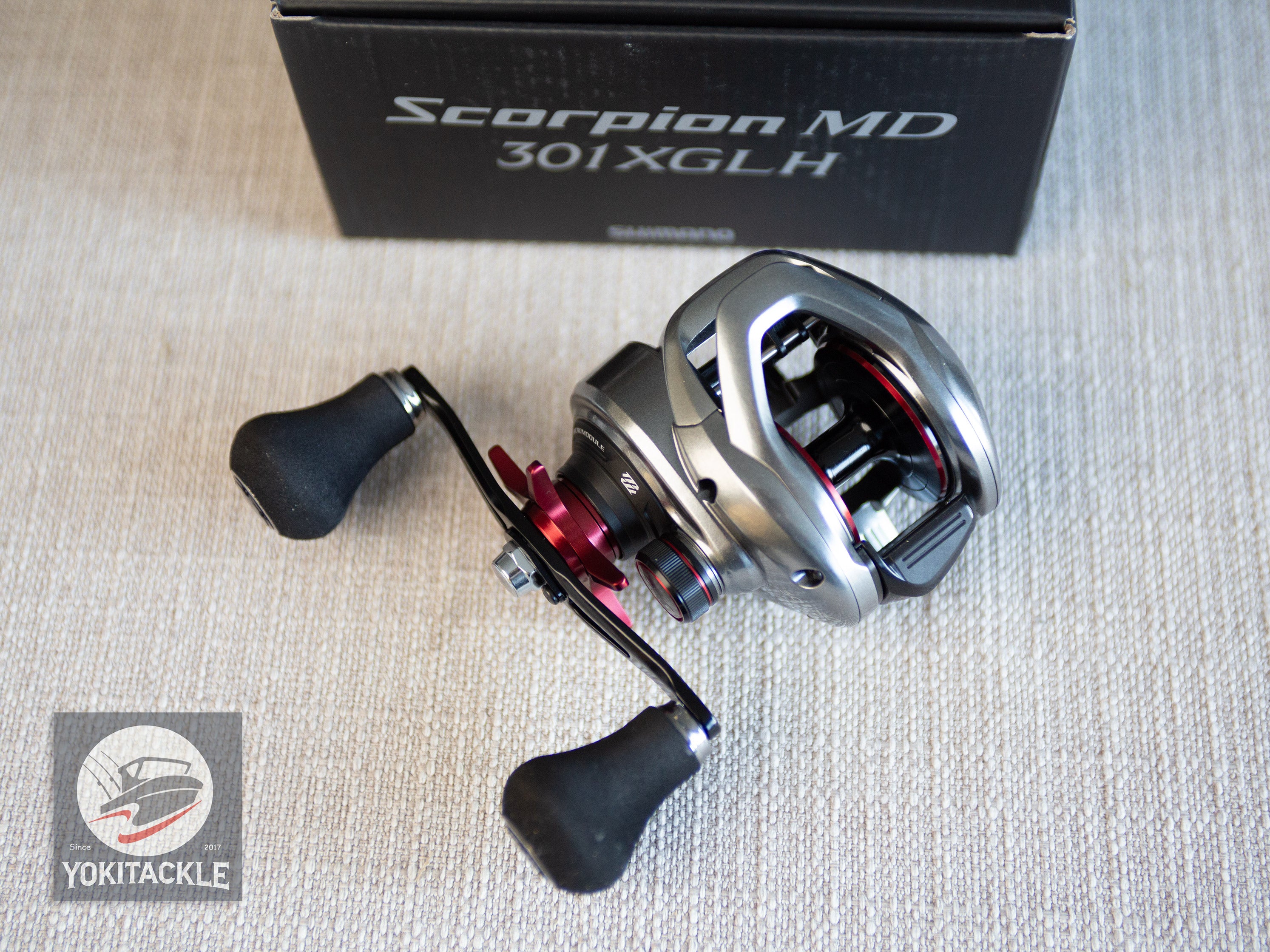 Shimano 21 SCORPION MD 301XGLH Casting Reel