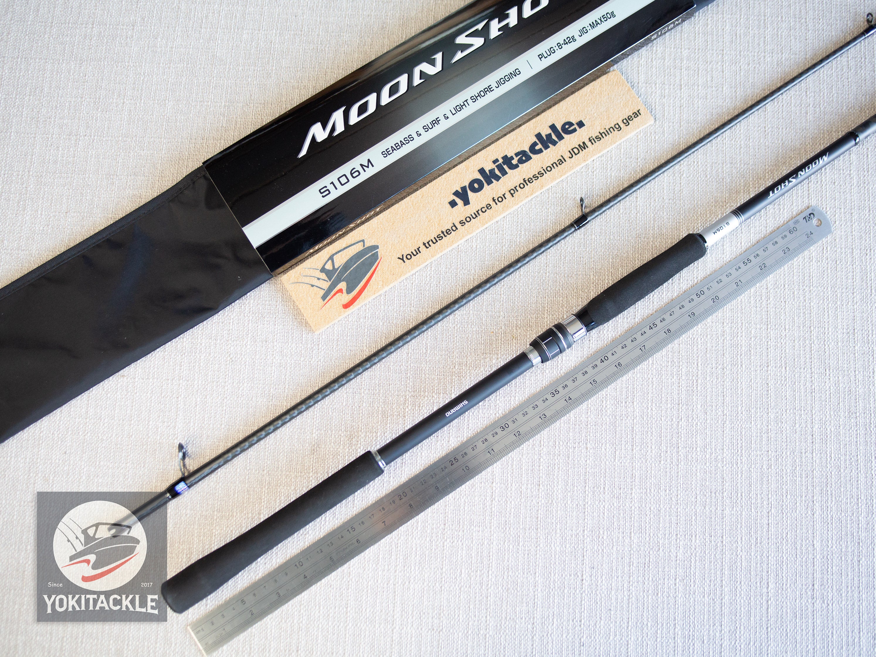 Shimano 21 Moonshot S106M Spinning Rod