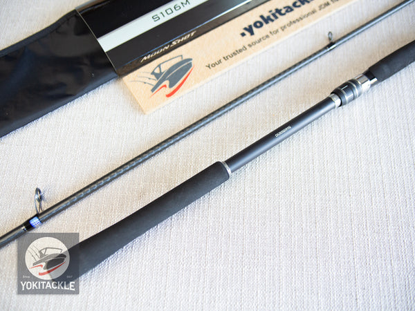 Brand New Shimano 21 Moonshot S106M Spinning Rod – YOKI Tackle Fishing ...