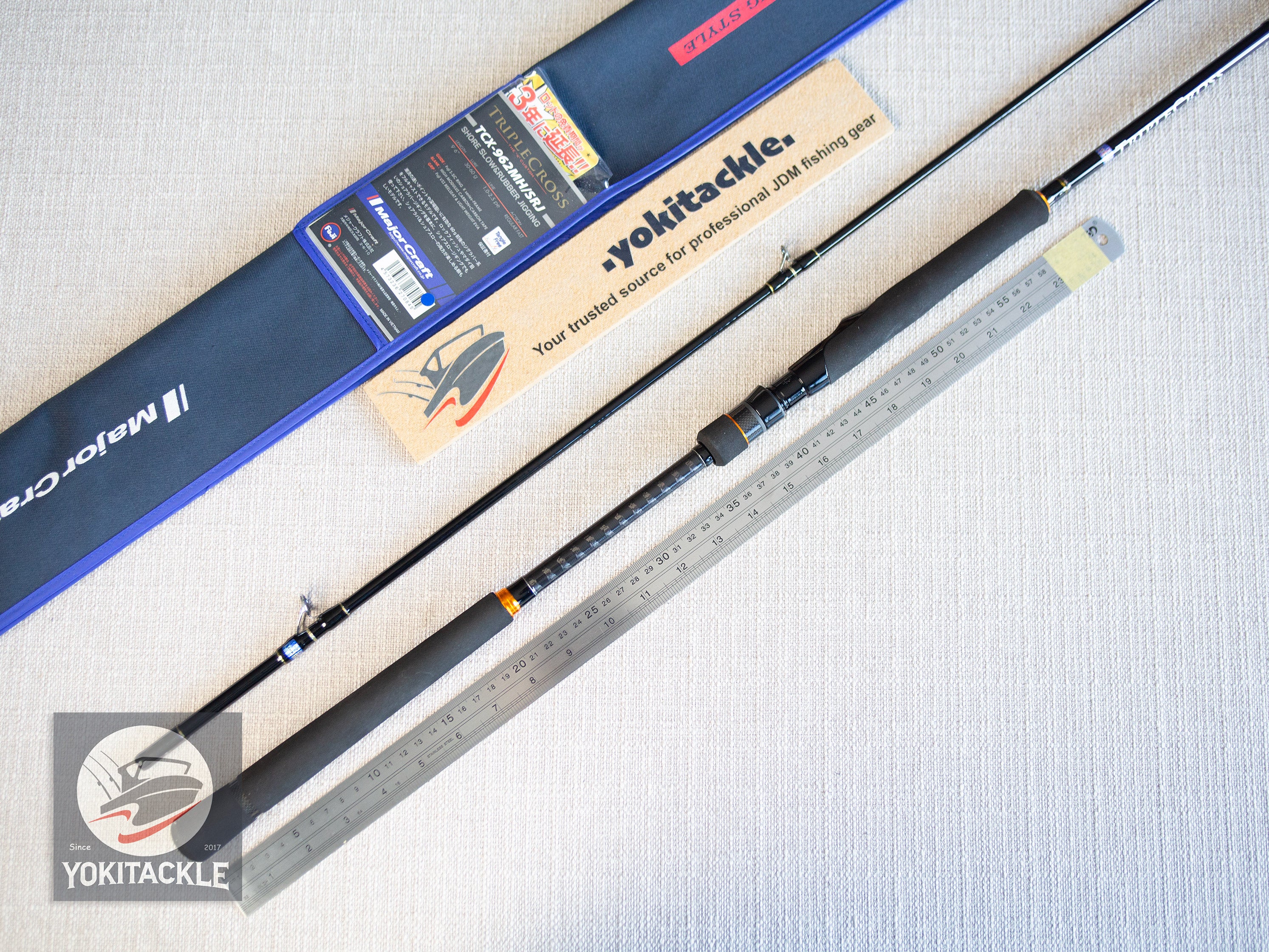 Major Craft TRIPLE-CROSS SHORE JIGGING TCX-962MH/SRJ Spinning Rod