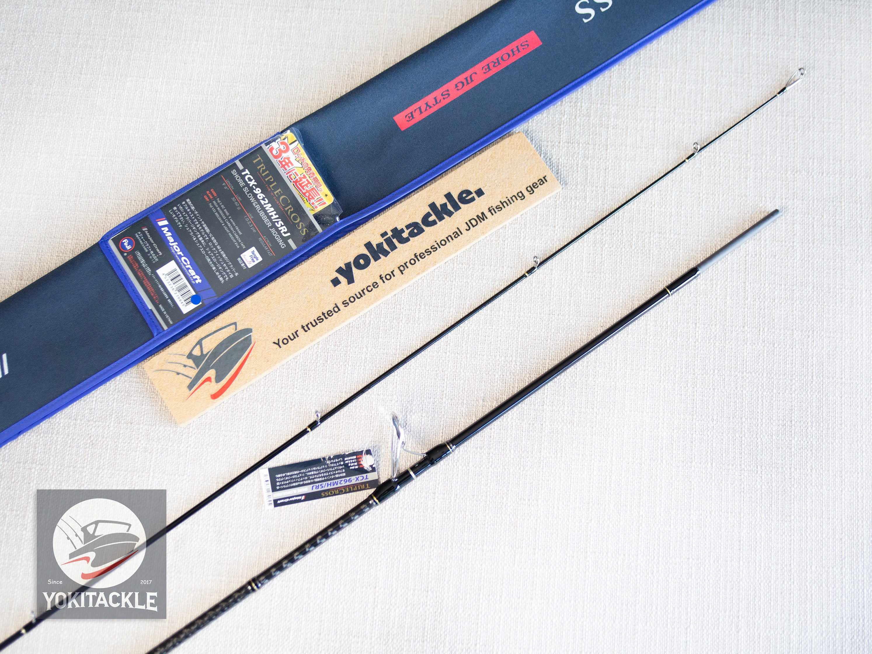 Major Craft TRIPLE-CROSS SHORE JIGGING TCX-962MH/SRJ Spinning Rod