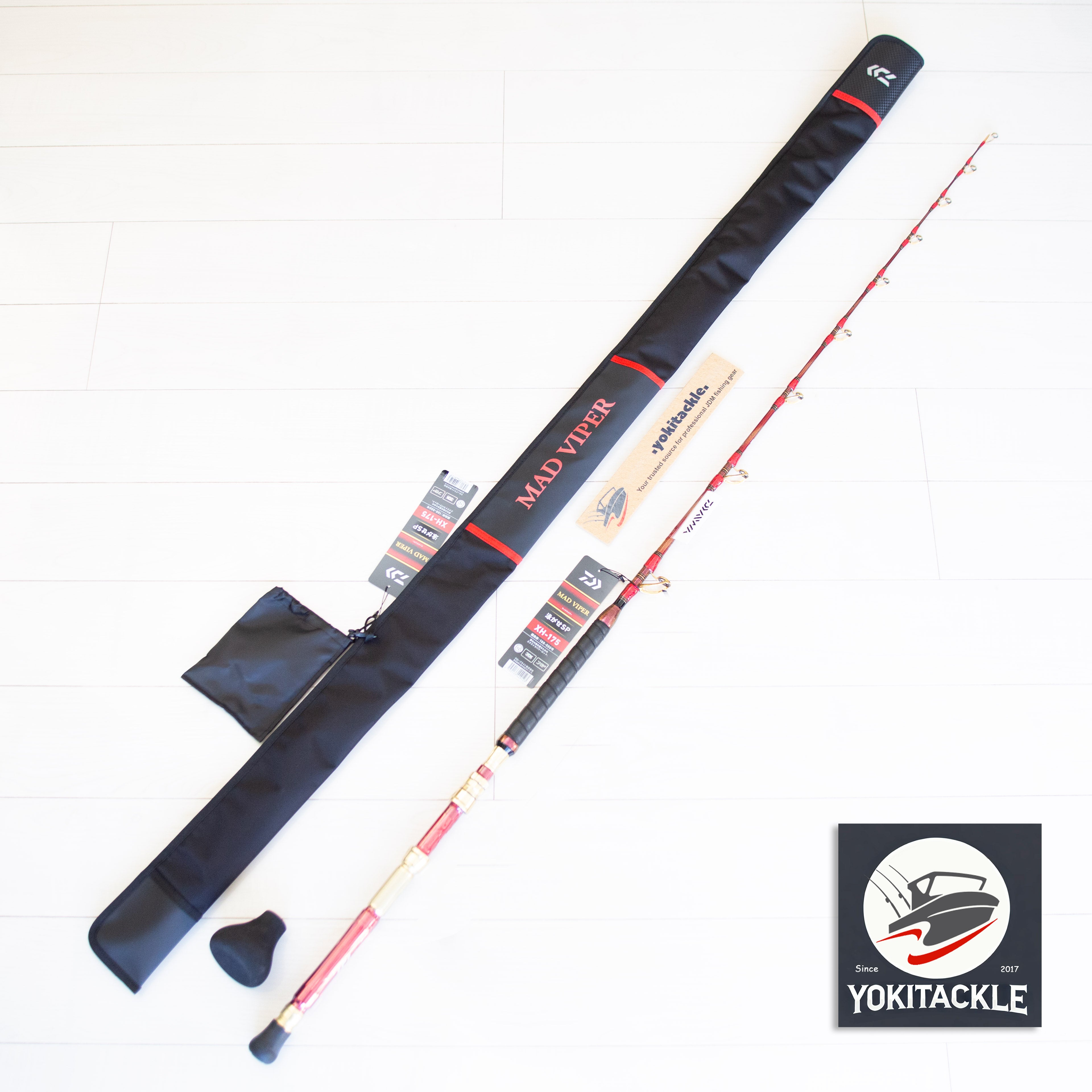 Daiwa MADVIPER OYOGASE SP XH-175 Saltwater Live Bait Jigging Rod Japan