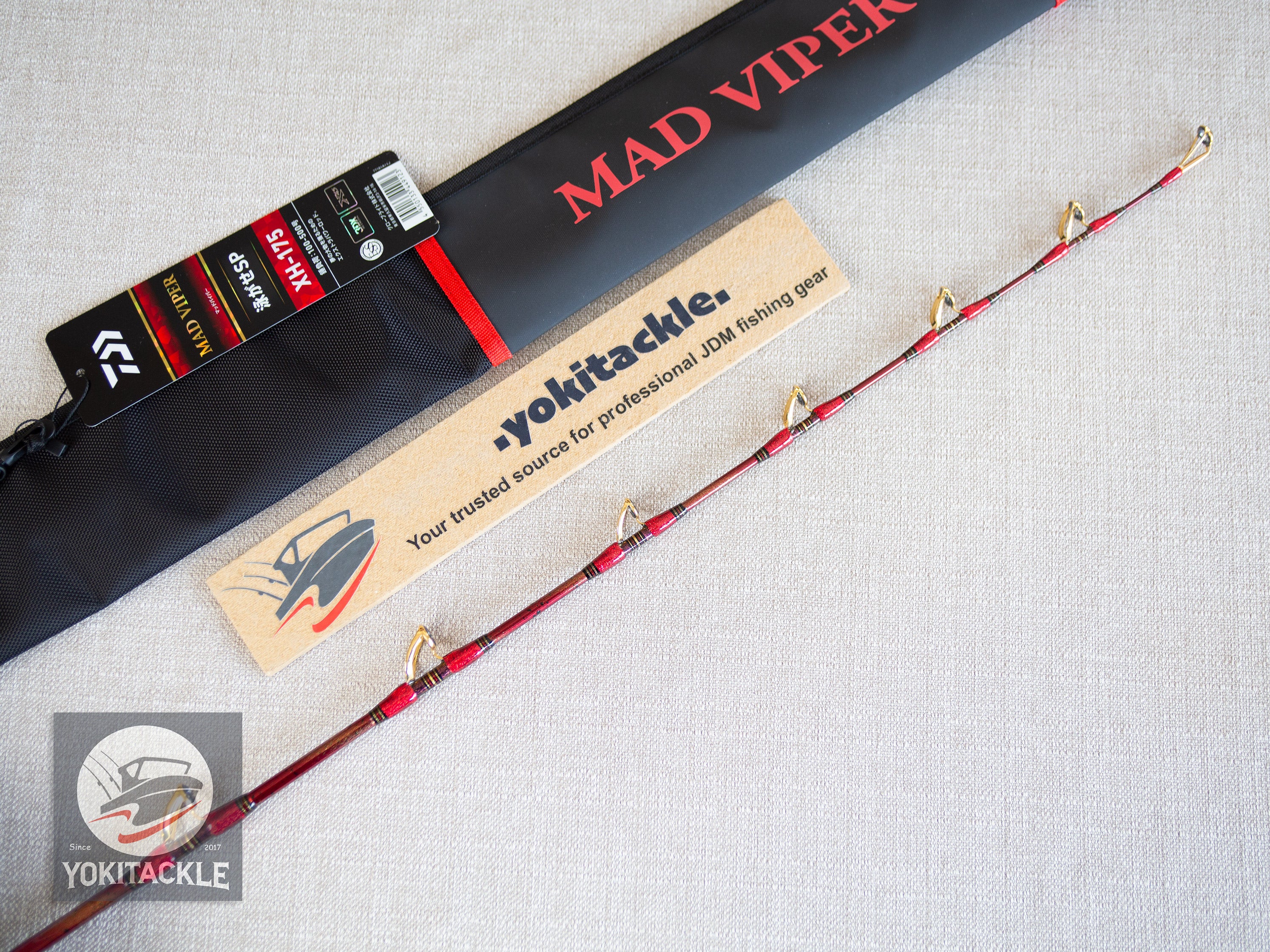 Daiwa MADVIPER OYOGASE SP XH-175 Saltwater Live Bait Jigging Rod Japan