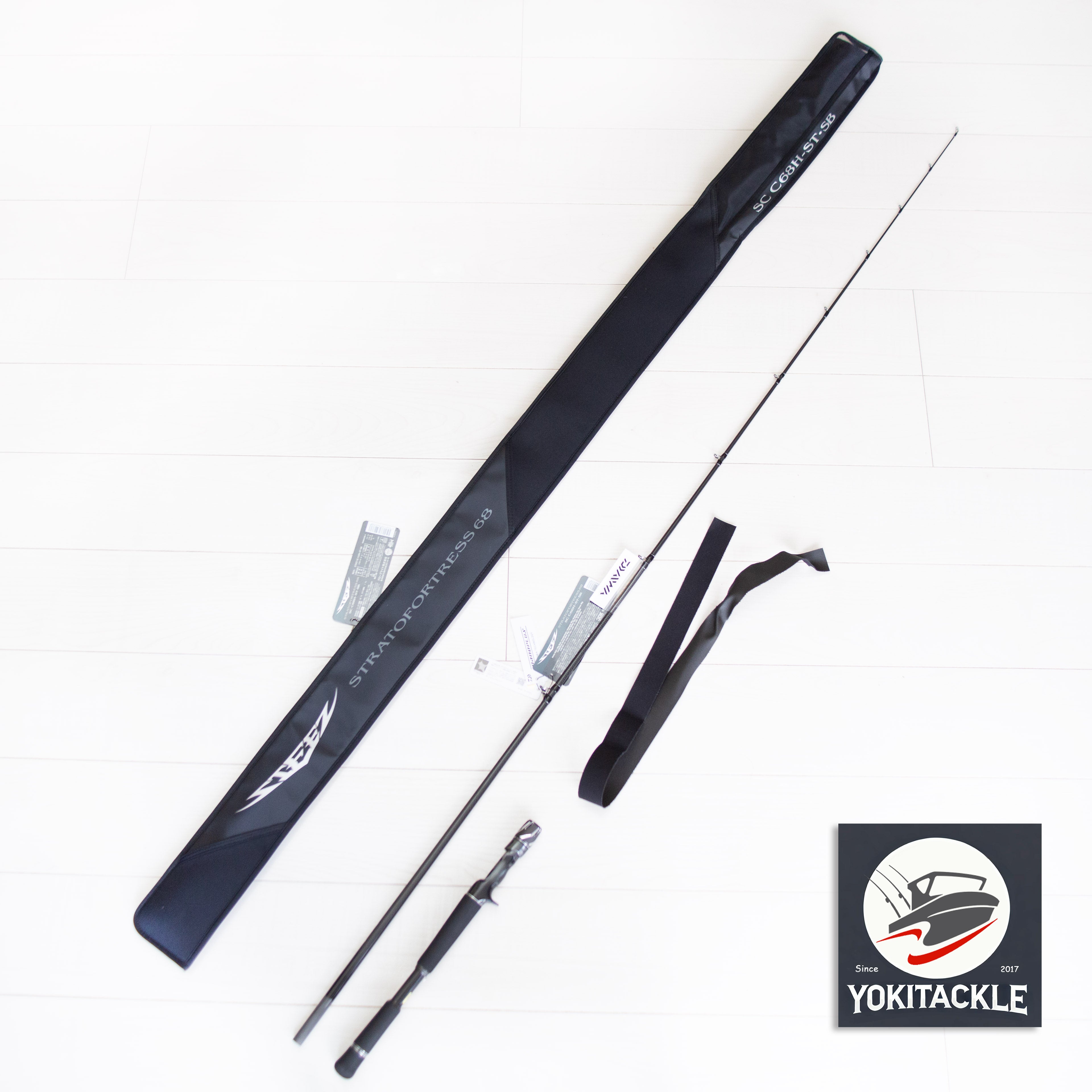 Daiwa STEEZ SHORE COMPETITION SC C68H - ST-SB STRATOFORTRESS 68 Rod