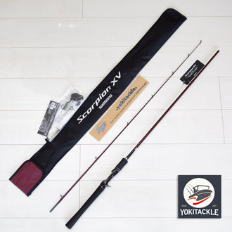 Shimano Scorpion XV 1652R-2 Baitcasting Rod 6'6" Regular Action 2-Piece