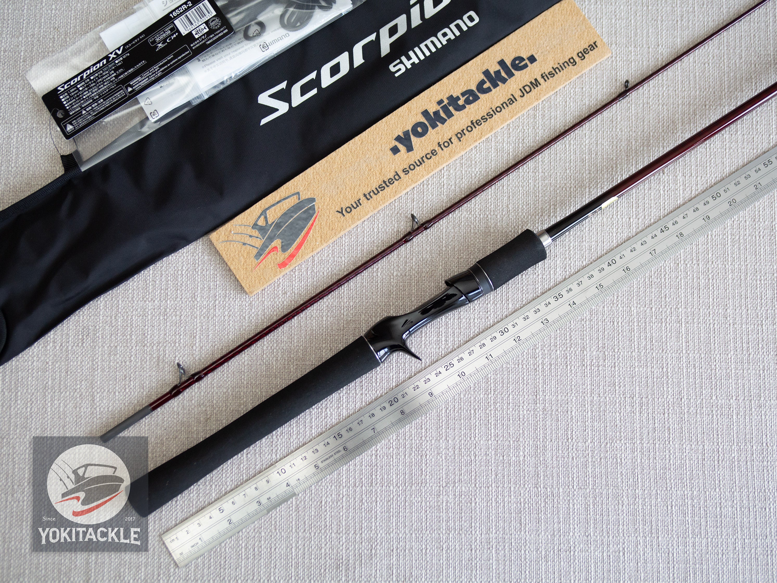 Shimano Scorpion XV 1652R-2 Baitcasting Rod 6'6