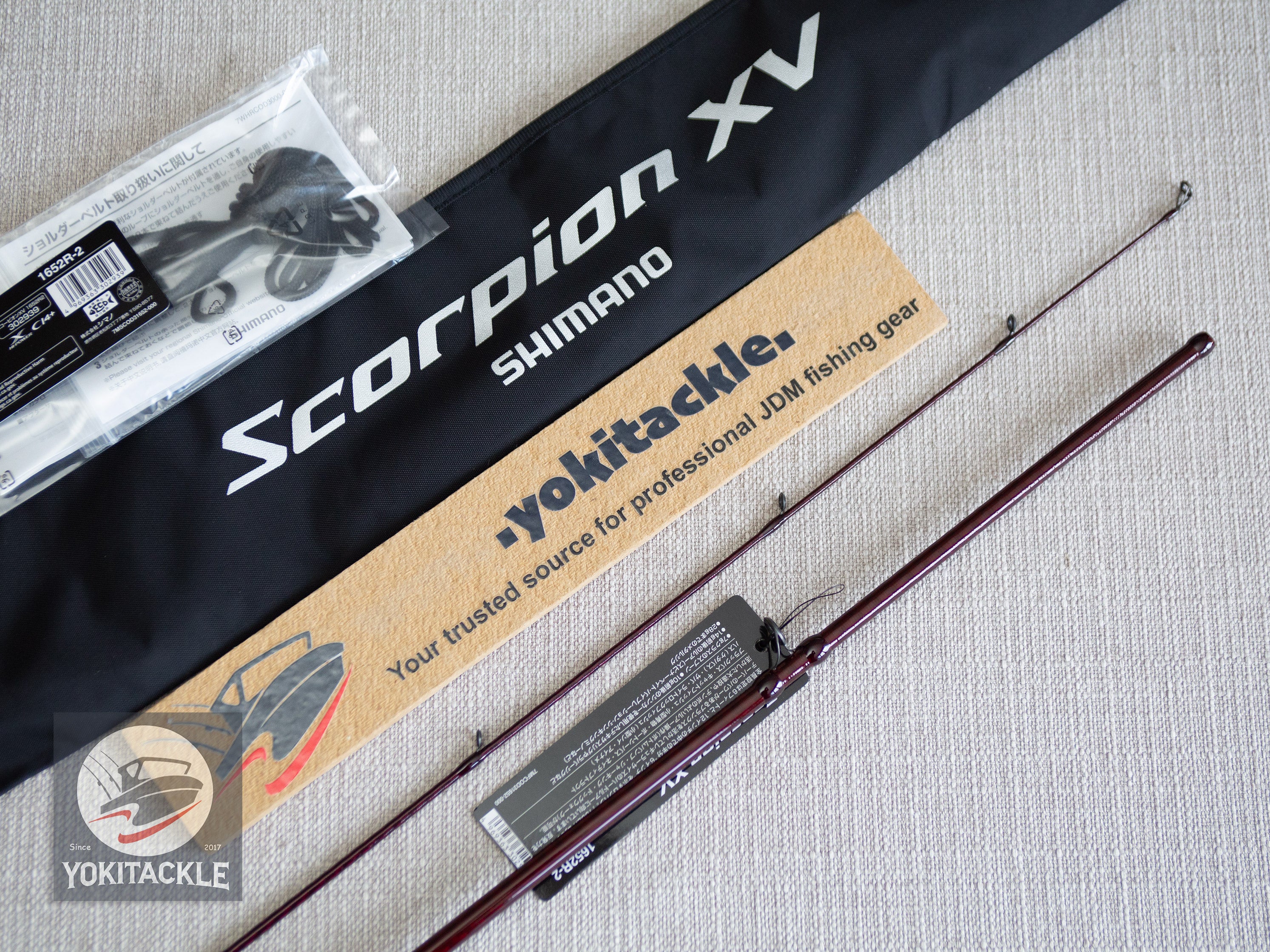Shimano Scorpion XV 1652R-2 Baitcasting Rod 6'6