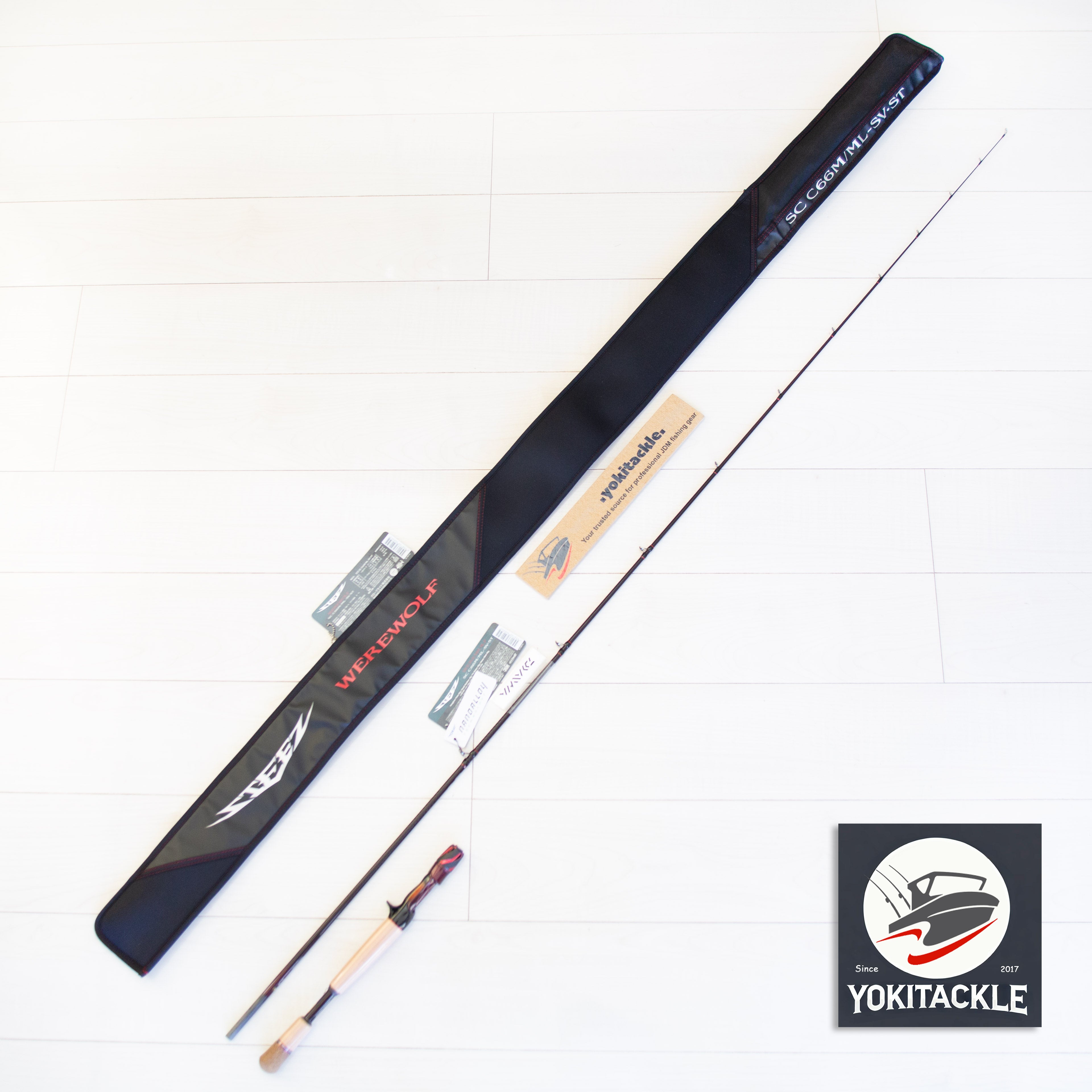 Daiwa STEEZ SHORE COMPETITION SC C66M/ML - SV-ST WEREWOLF Rod