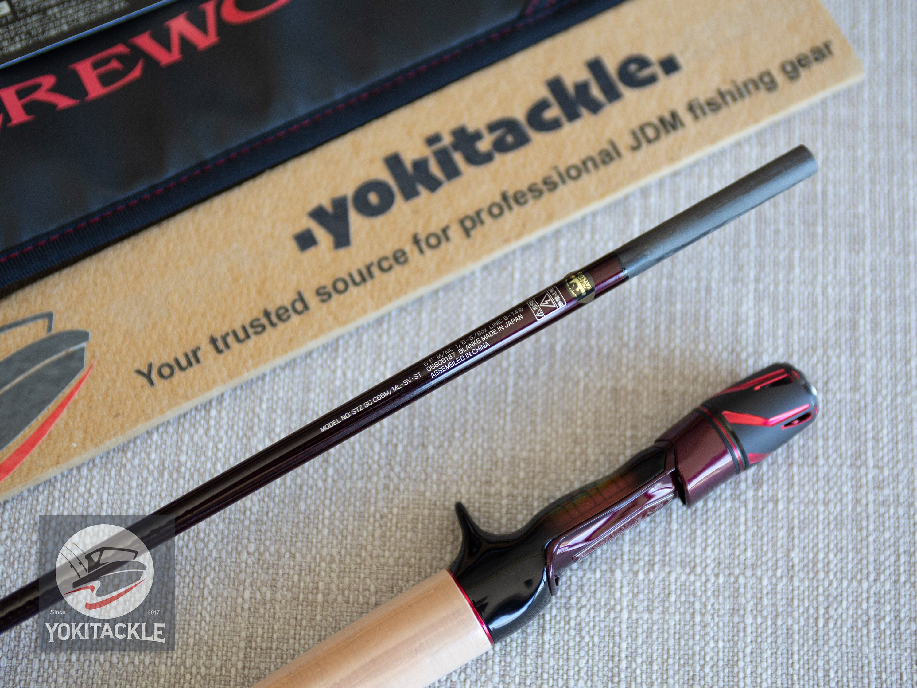 Daiwa STEEZ SHORE COMPETITION SC C66M/ML - SV-ST WEREWOLF Rod