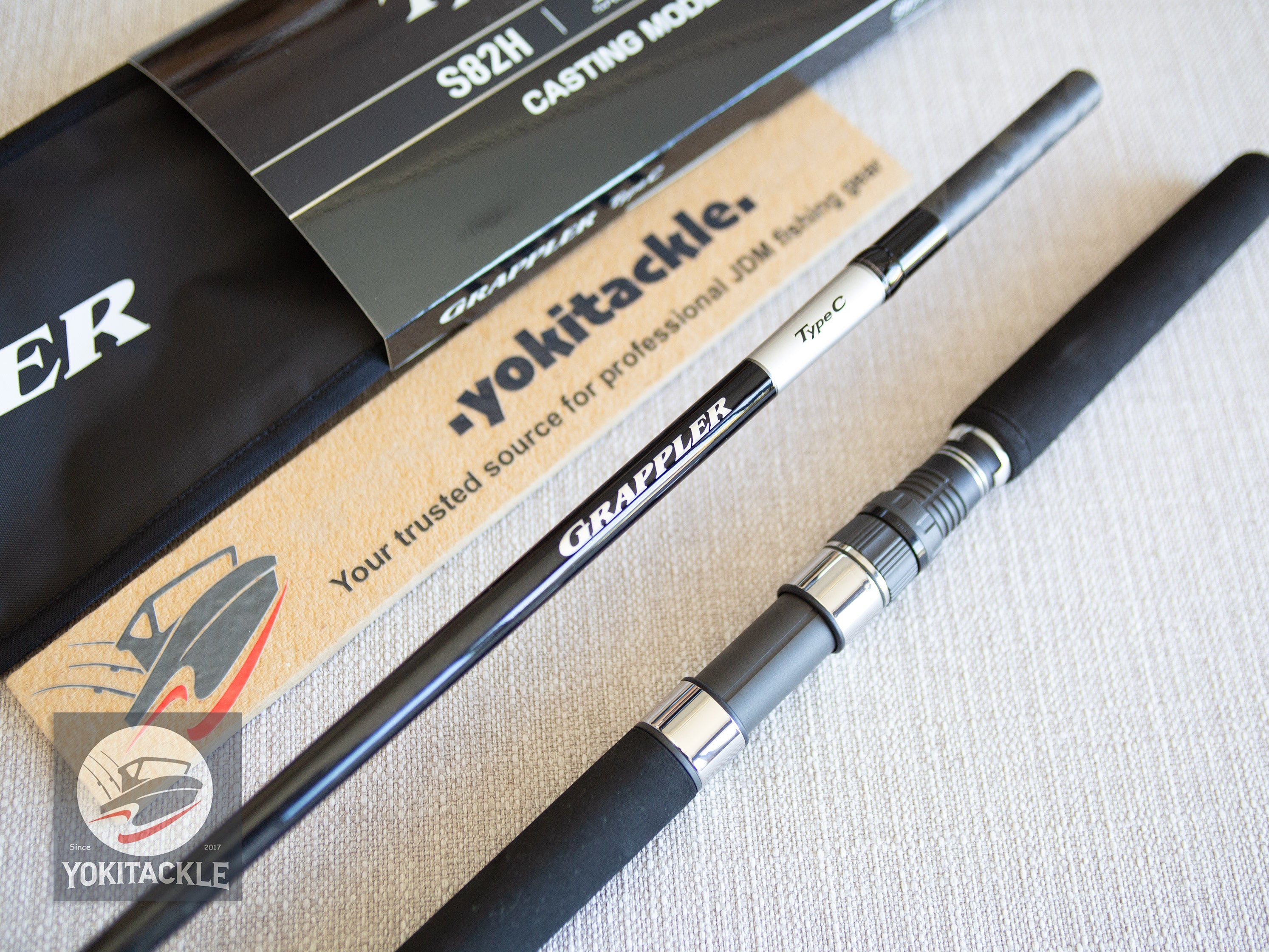 Brand New Shimano 25 GRAPPLER Type-C S82H Butt Joint Spinning Rod