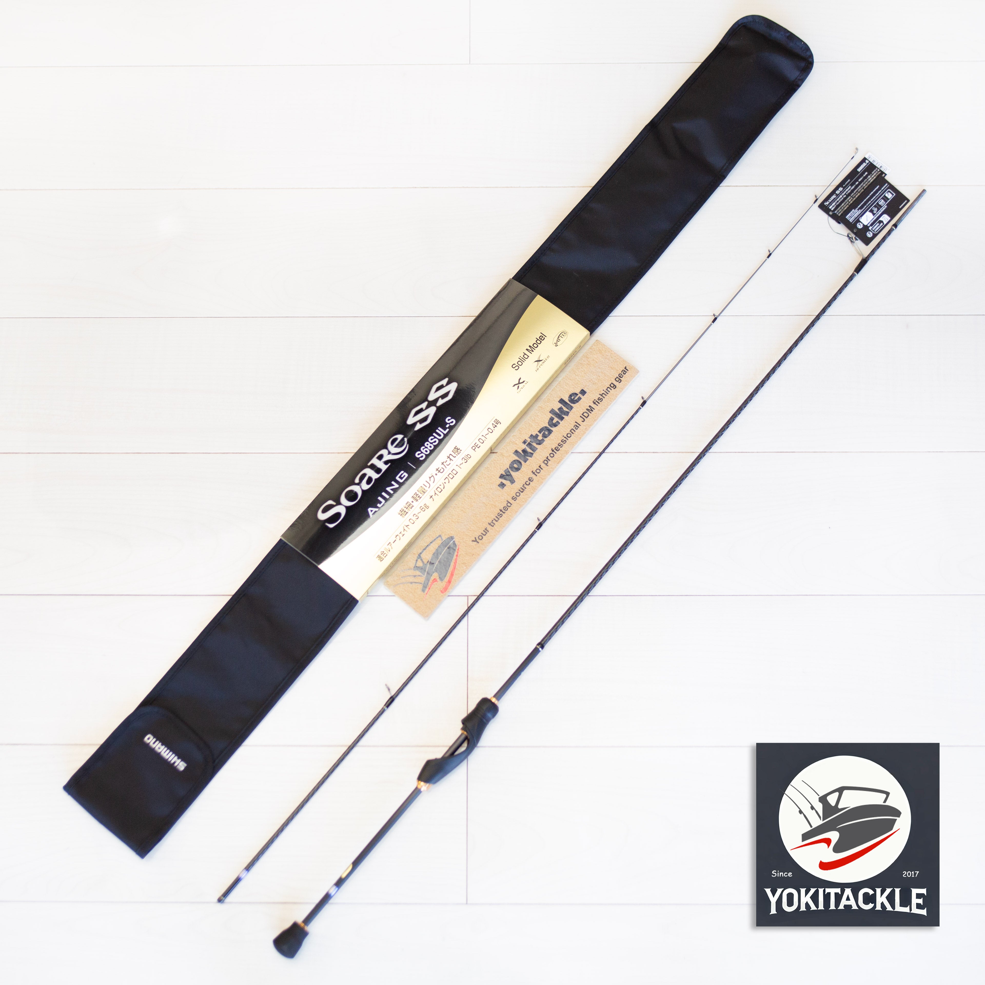 Shimano SOARE SS AJING S68SUL-S Light game Spinning Rod