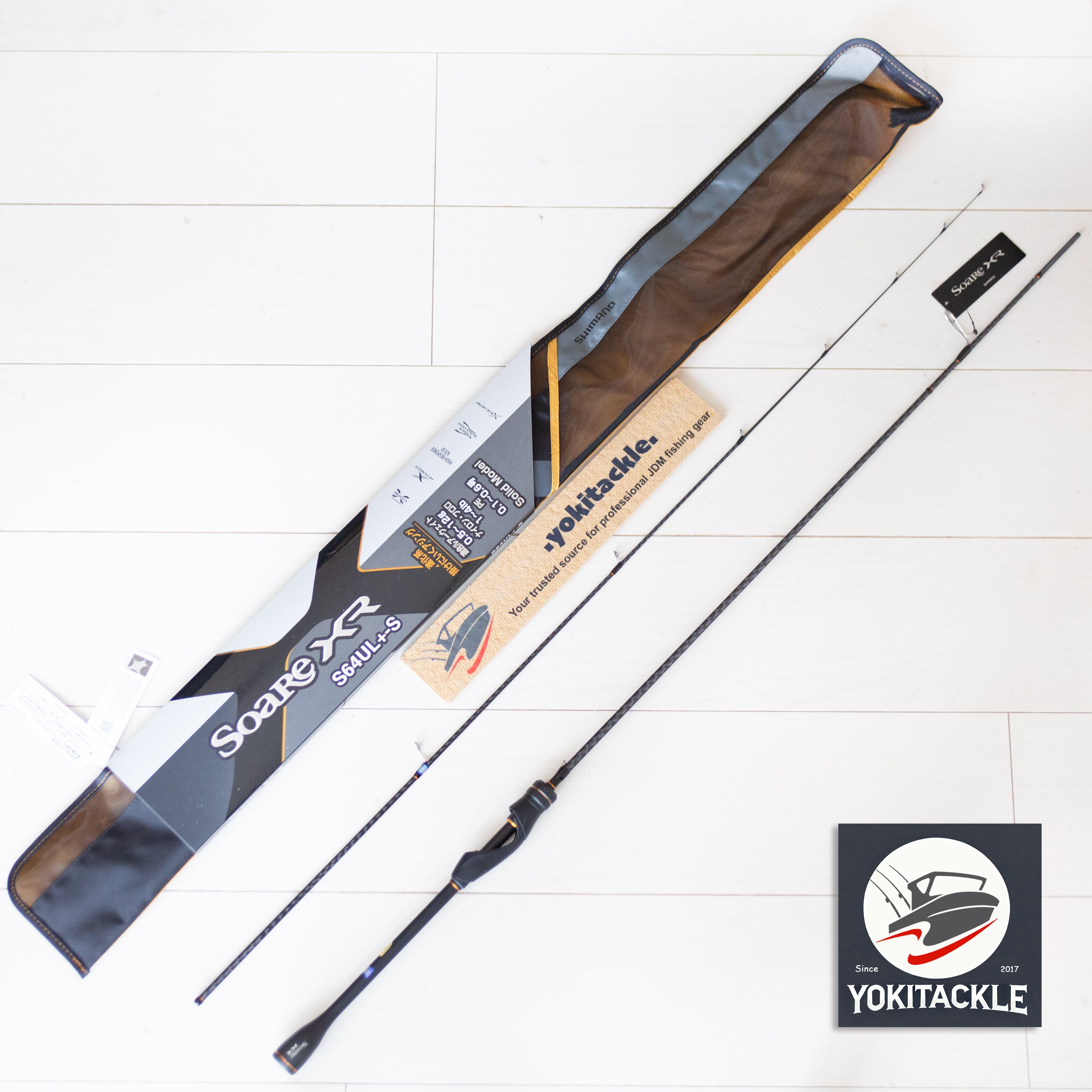 shimano brenious rod Shimano 21 SOARE XR S64UL+-S Spinning Rod – YOKI Tackle Fishing Gear Emporium