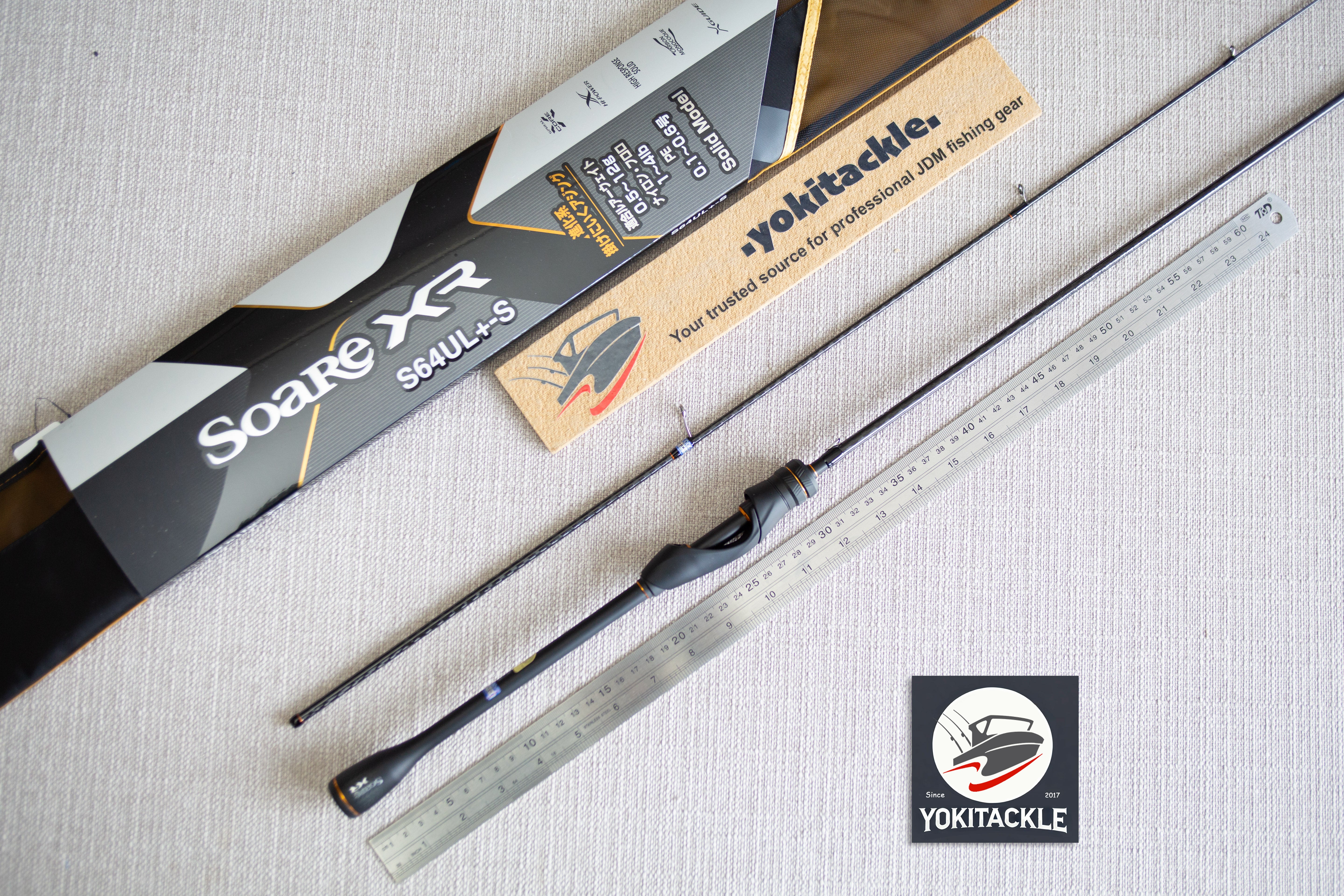 Brand New Shimano 21 SOARE XR S64UL+-S Spinning Rod – YOKI Tackle