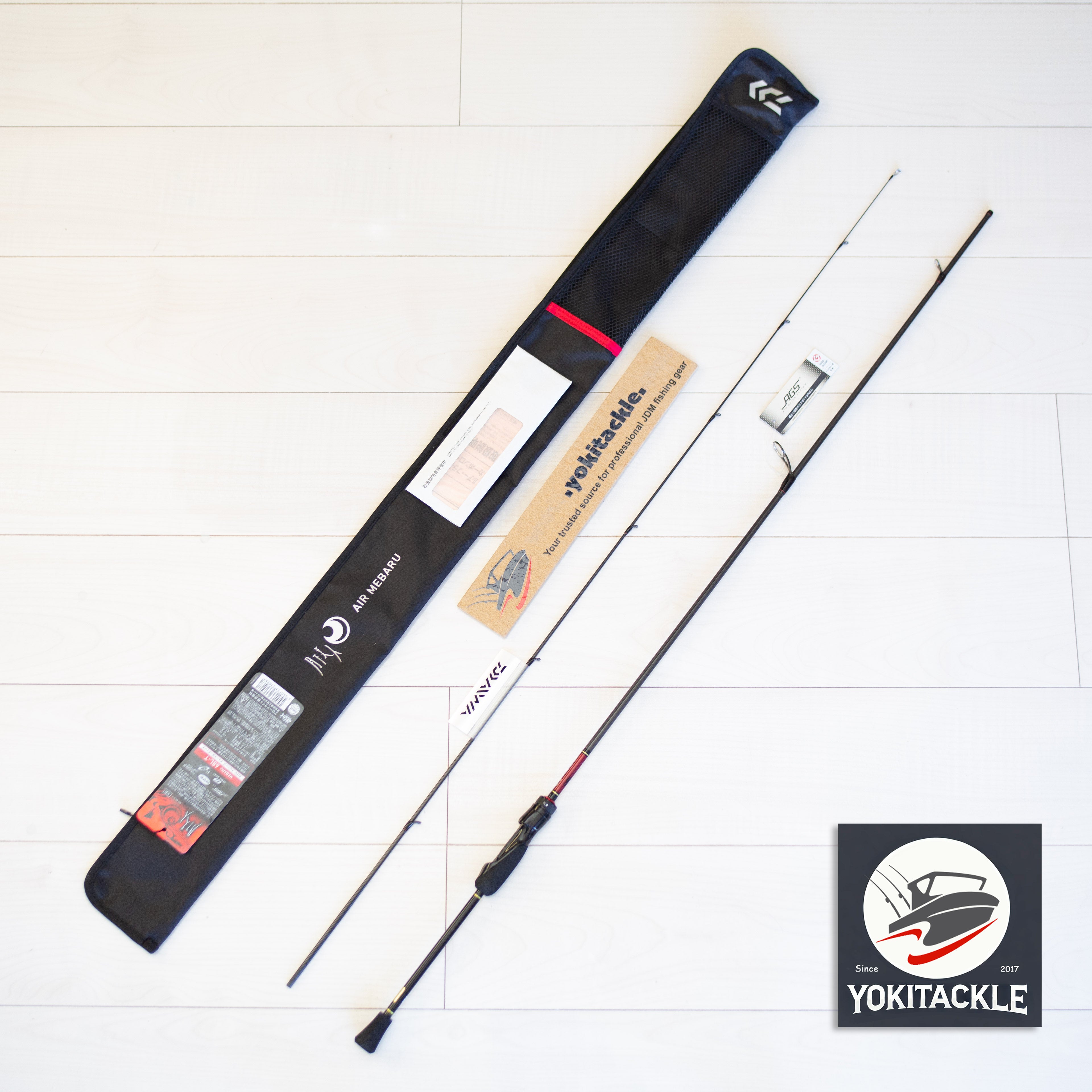 Daiwa GEKKABIJIN AIR 68L-T - W Spinning Rod