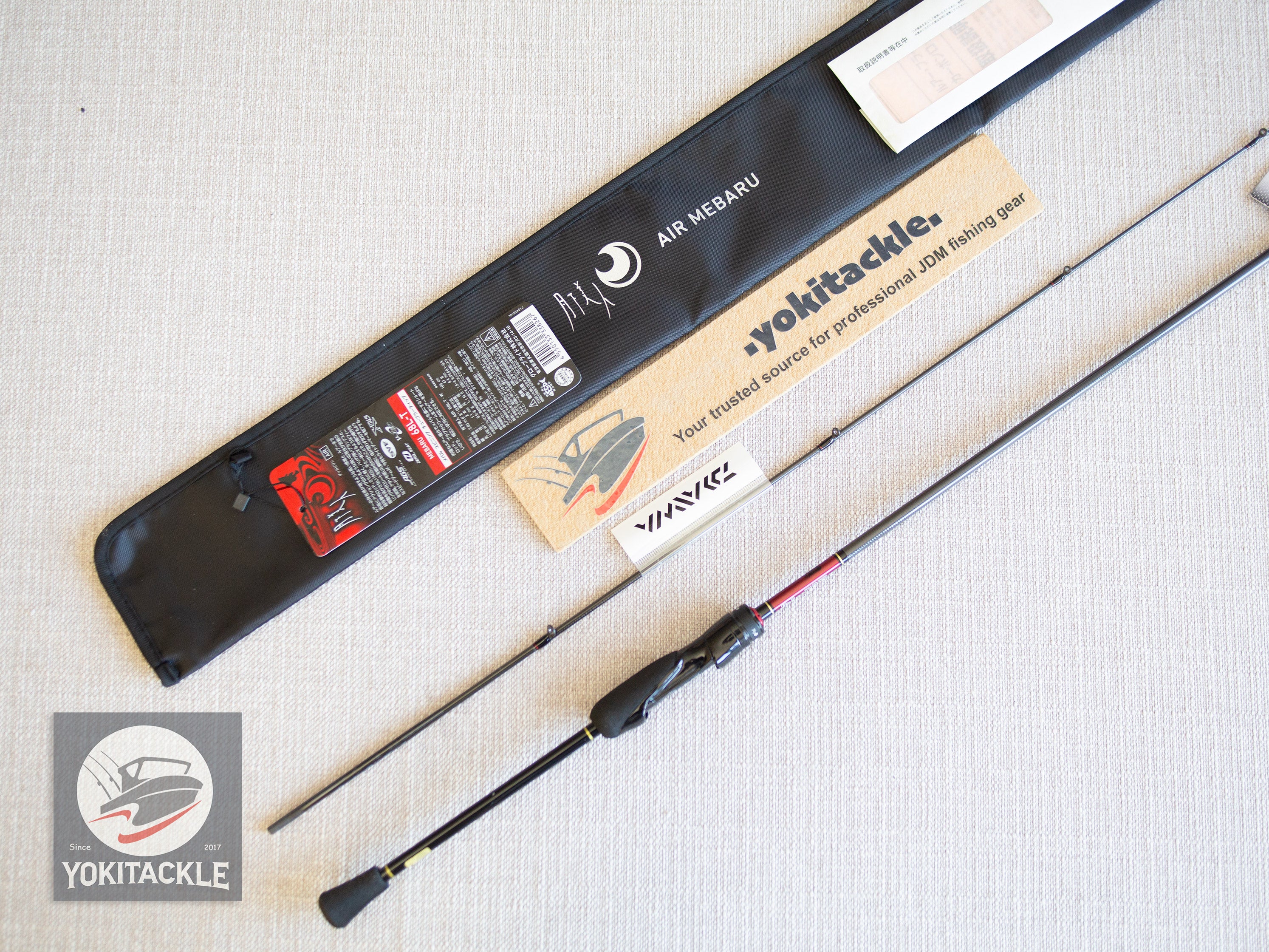 Daiwa GEKKABIJIN AIR 68L-T - W Spinning Rod