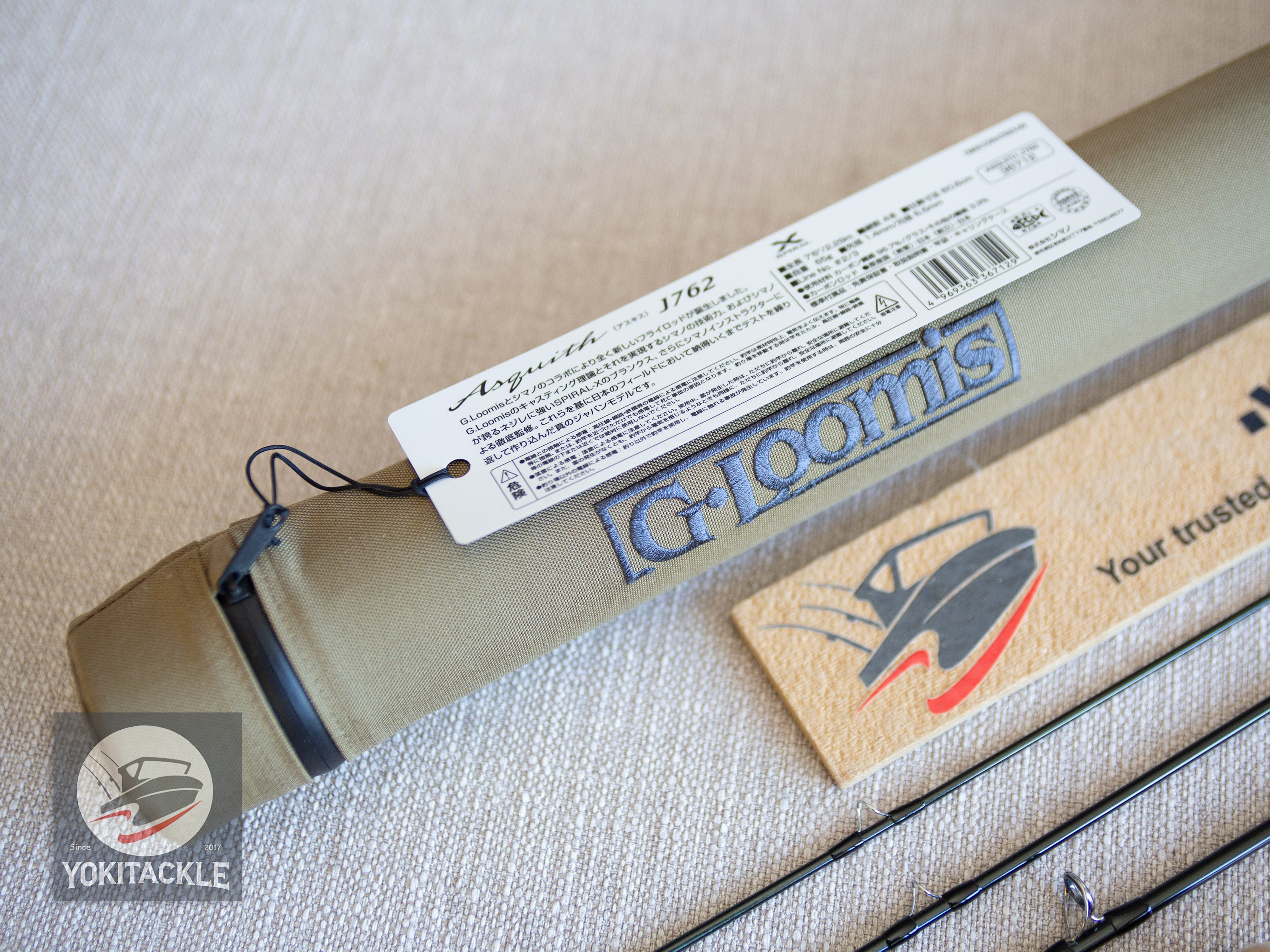 G Loomis & Shimano ASQUITH J762 7'6