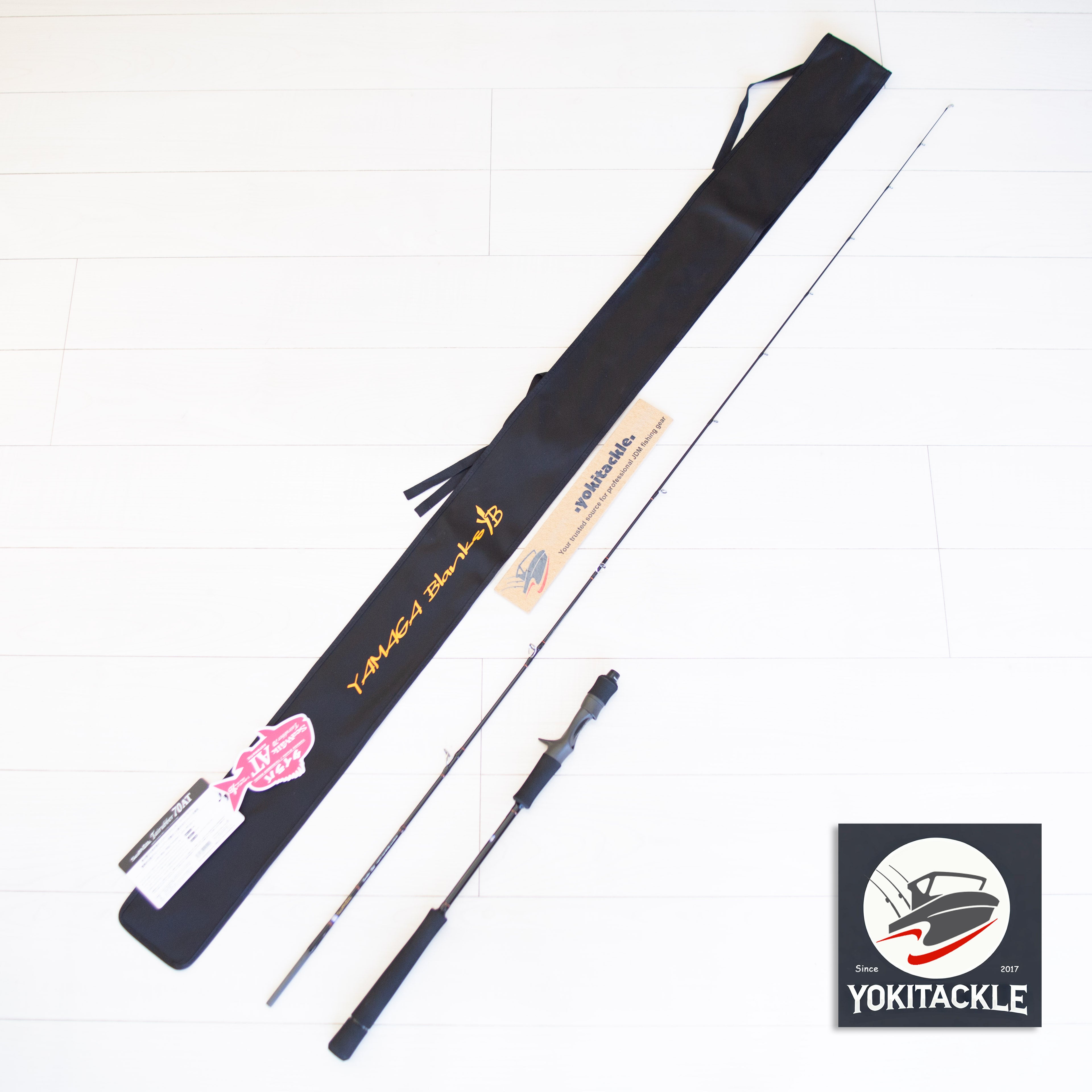 Brand New  YAMAGA Blanks SeaWalk Tairubber 70AT Baitcasting Rod