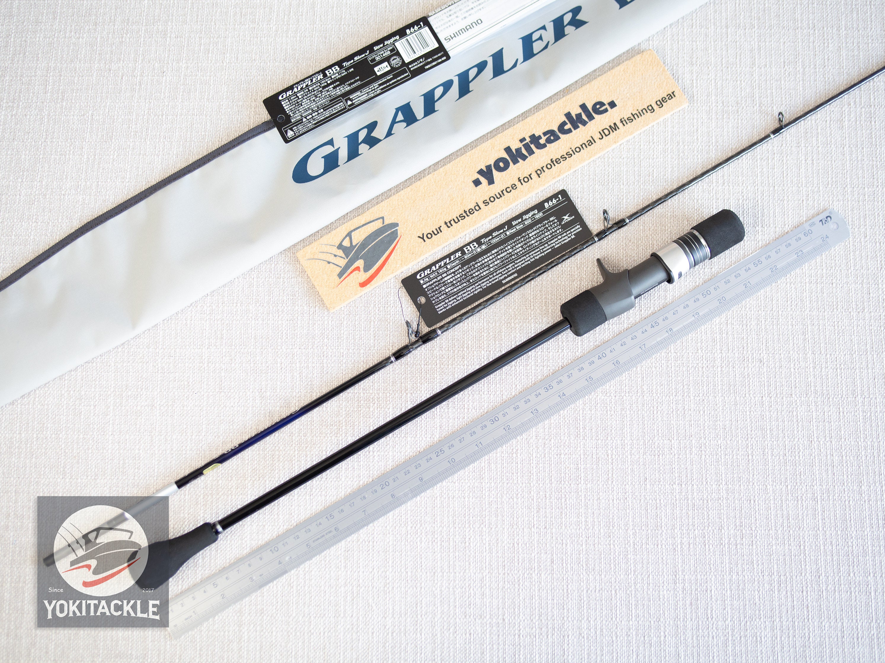 Shimano 25 Grappler Type Slow J B66-1 Baitcasting Rod