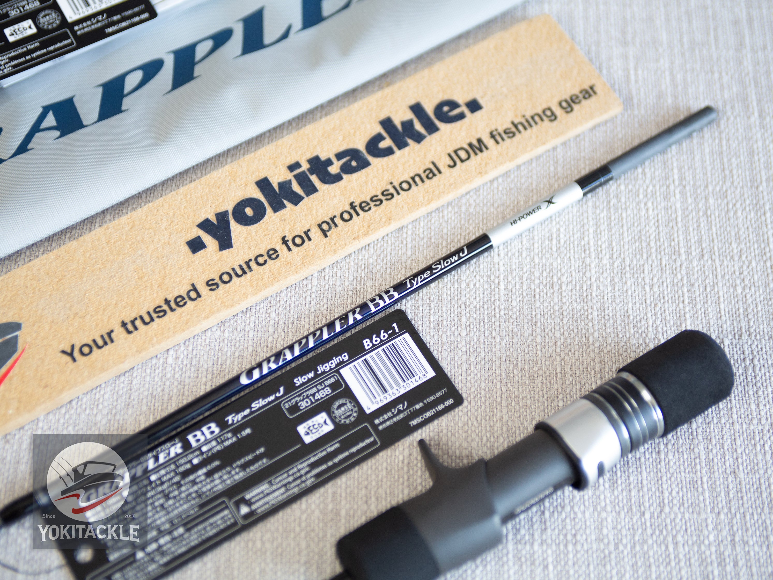 Shimano 25 Grappler Type Slow J B66-1 Baitcasting Rod