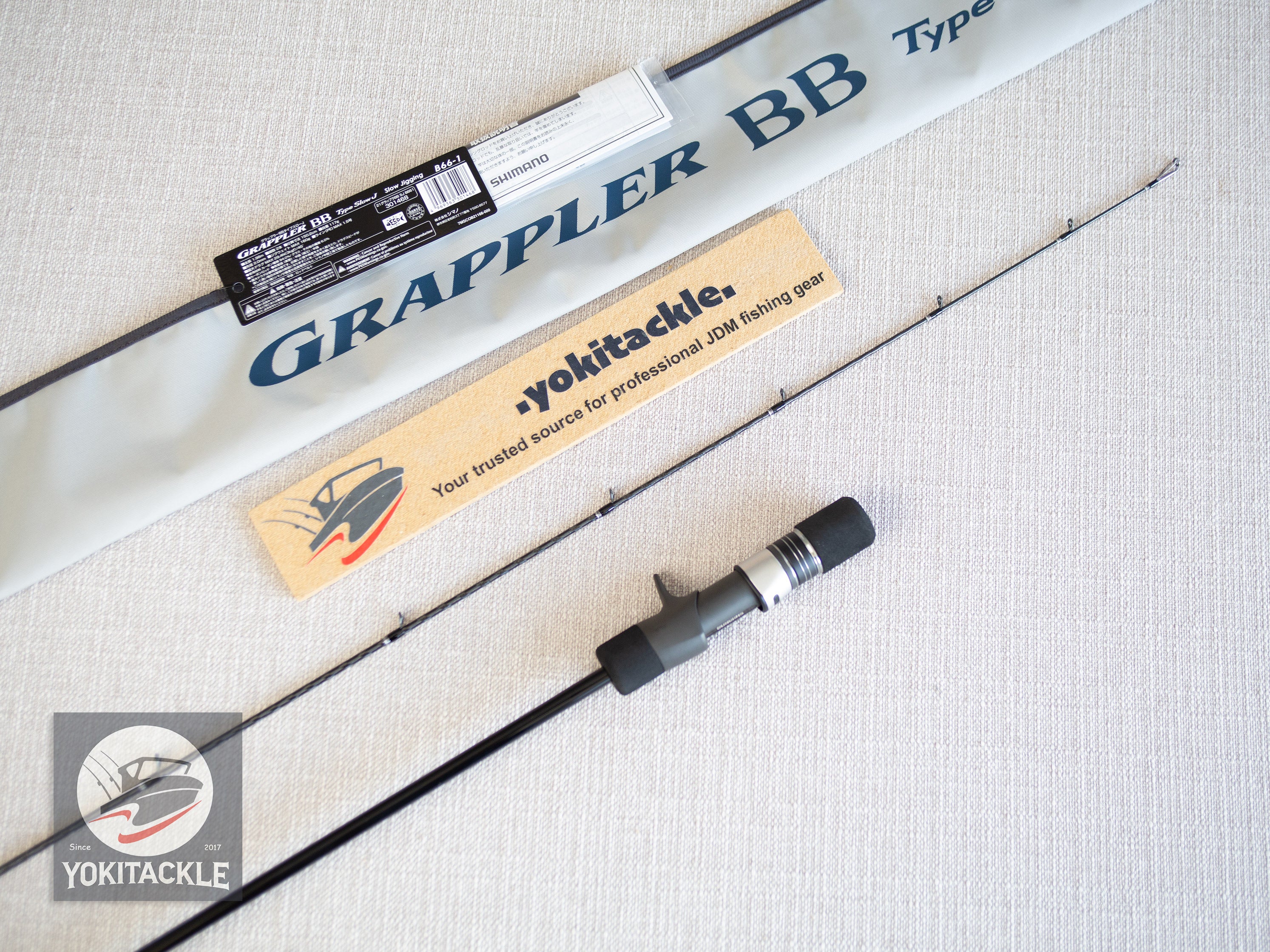 Shimano 25 Grappler Type Slow J B66-1 Baitcasting Rod