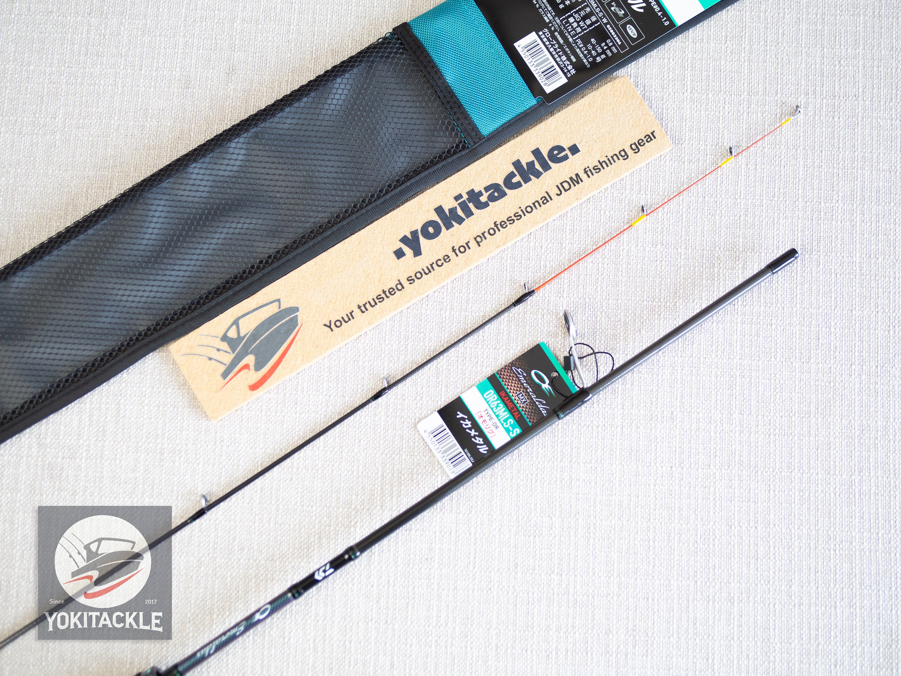 Daiwa Emeraldas MX Ikametal OR63MLS-S/W Squid Eging Spinning Rod