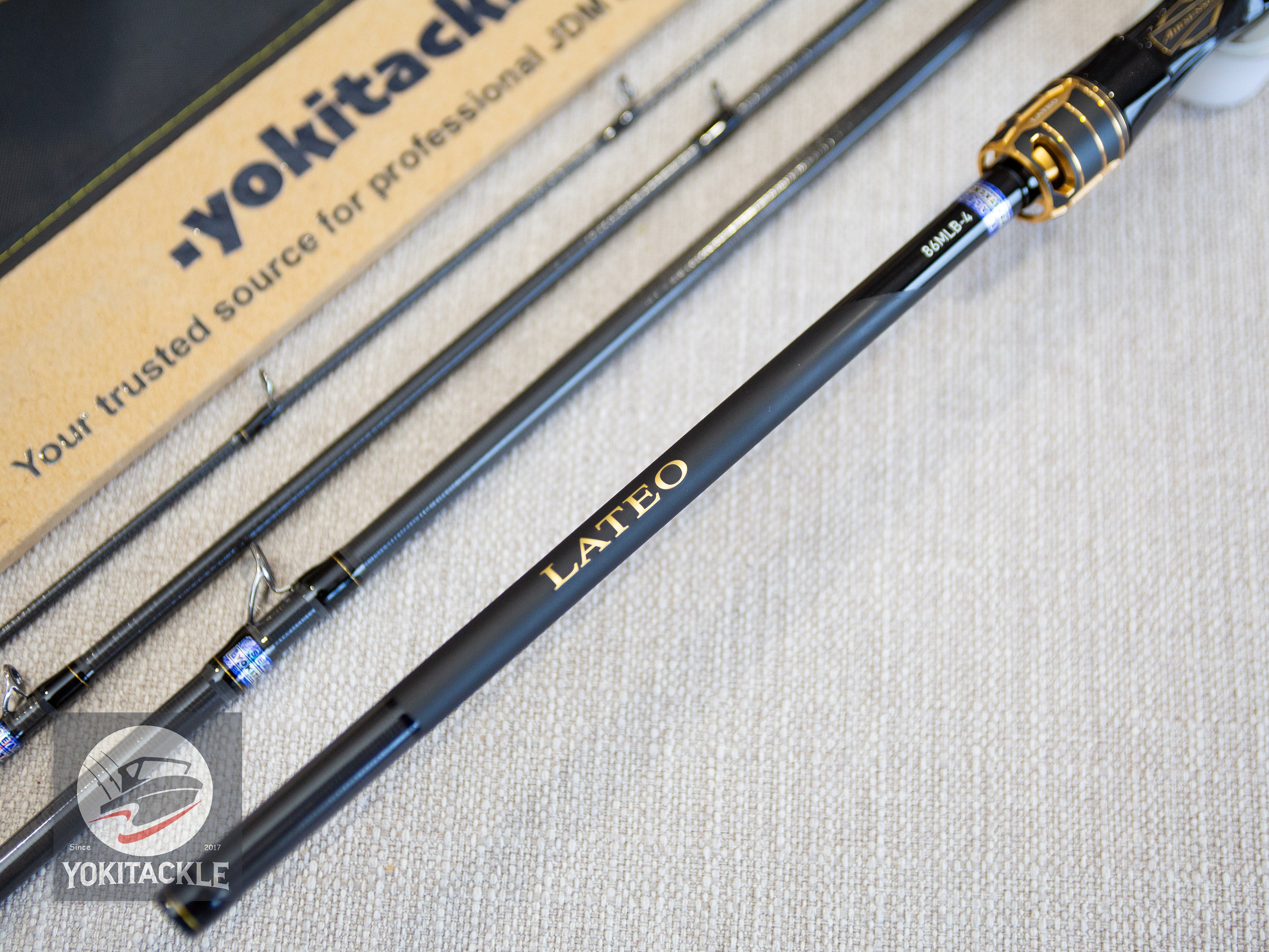 Daiwa 25 LATEO 86MLB-4-K Baitcasting Rod