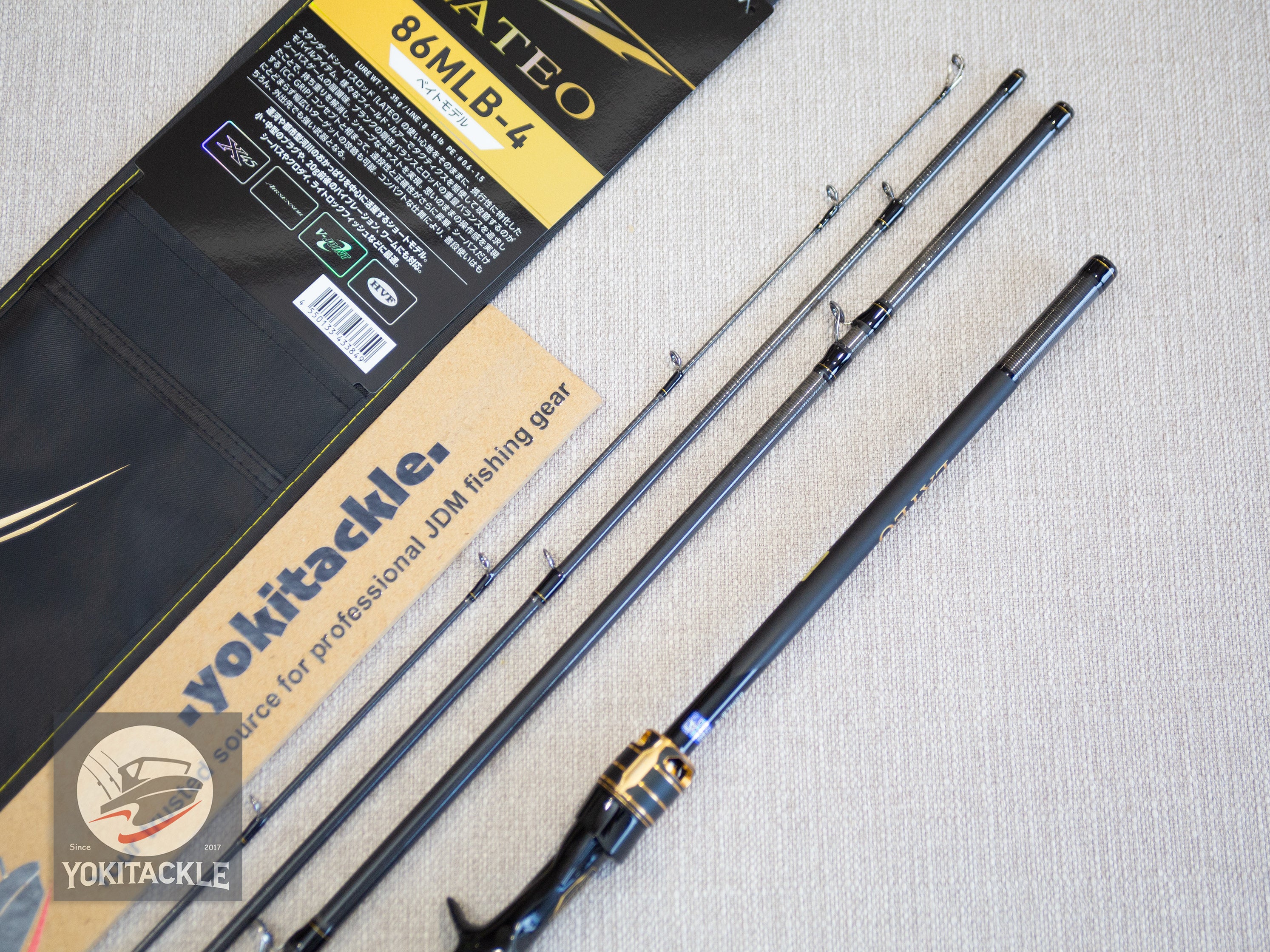 Daiwa 25 LATEO 86MLB-4-K Baitcasting Rod