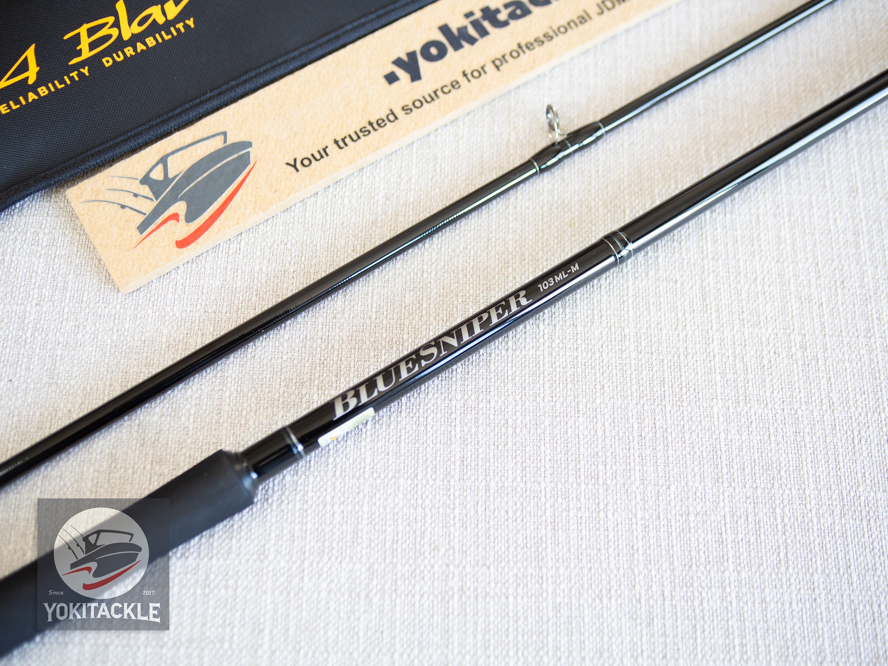 YAMAGA Blanks 24 Blue Sniper 103ML-M Spinning Rod