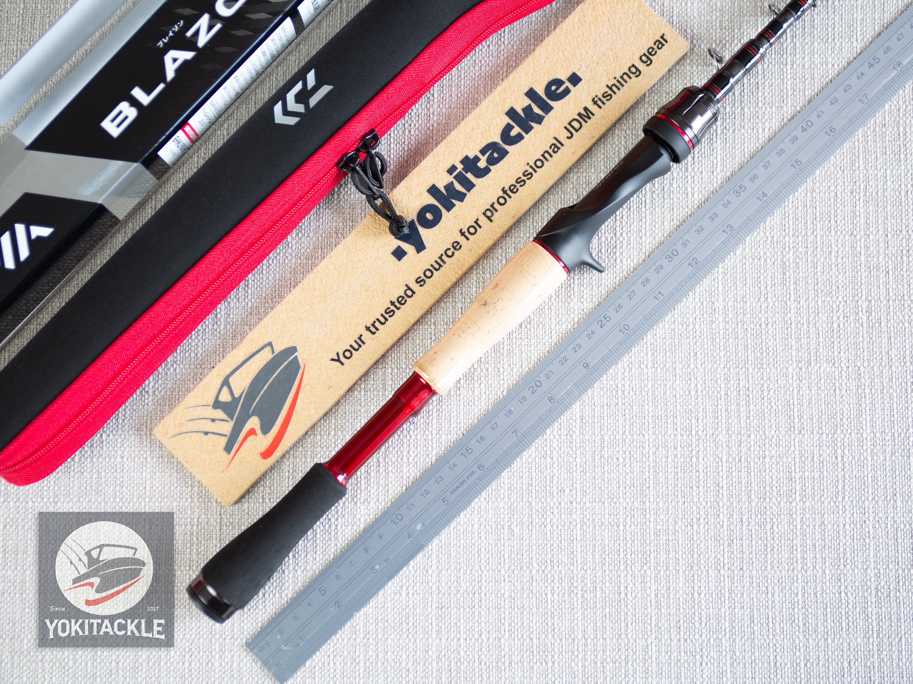 Daiwa Blazon Mobile 6106TMHB Bass Baitcasting Rod