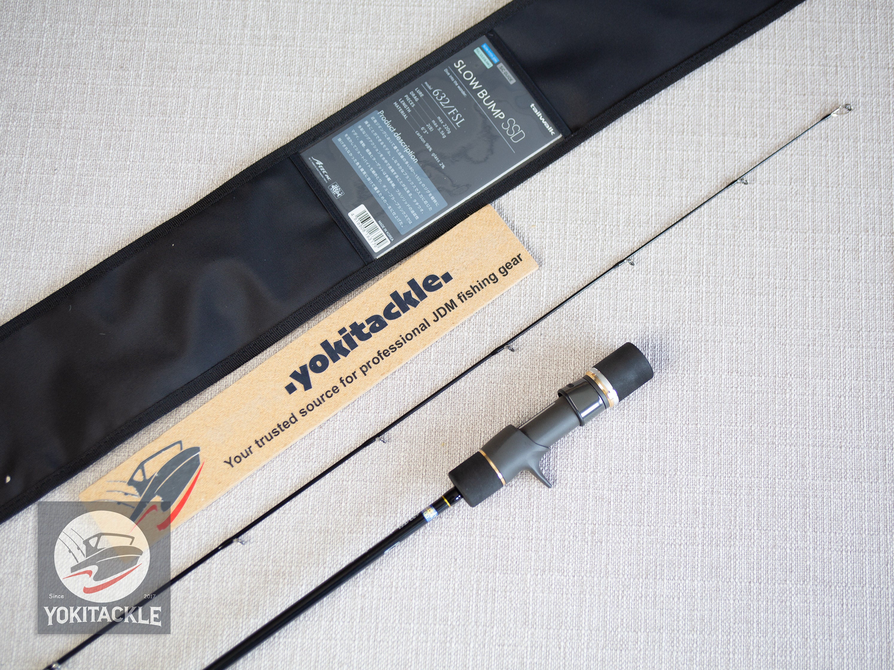 Tailwalk SLOW BUMP SSD 632/FSL TUBULAR SLOW PITCH JERK ROD