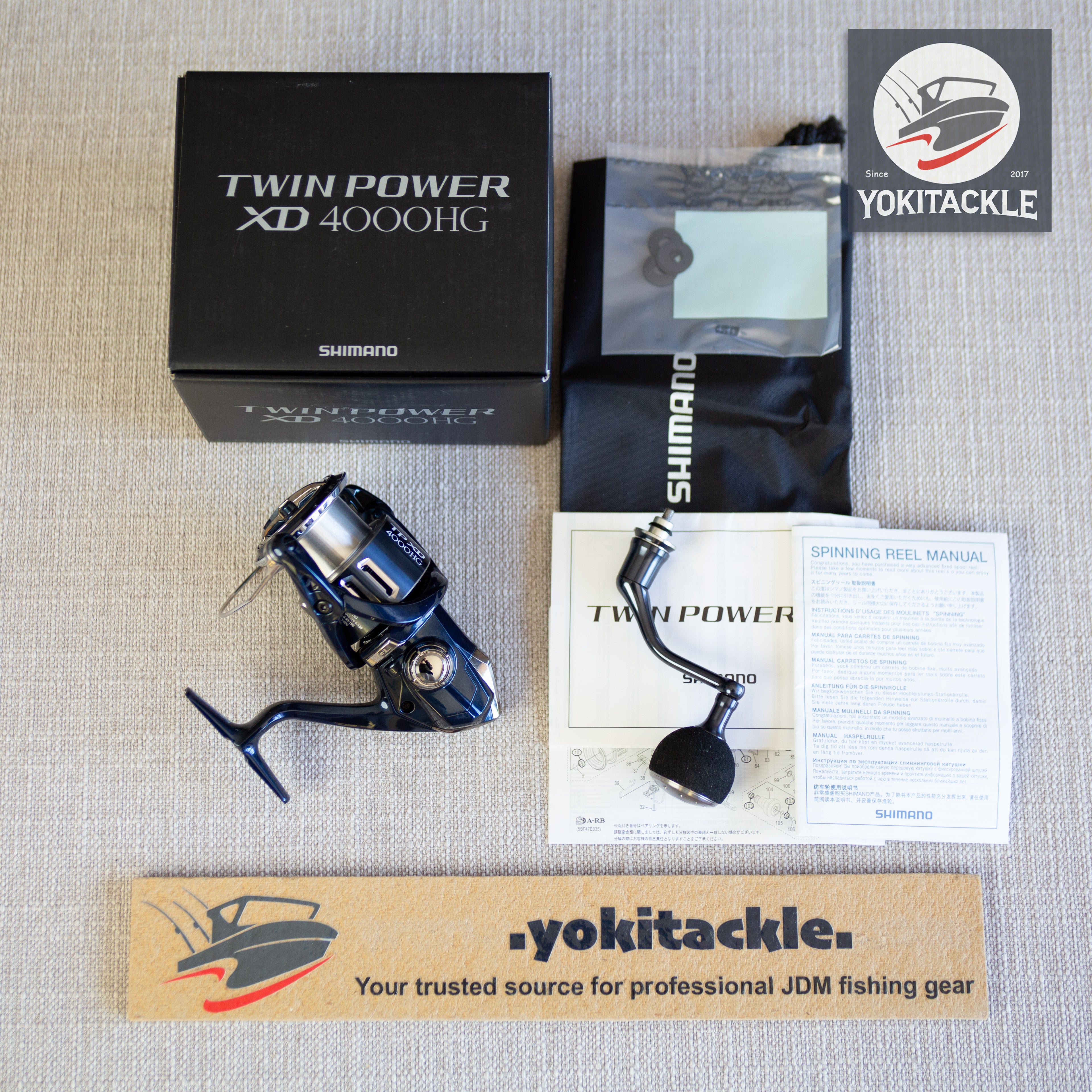Shimano 21 Twin Power XD 4000HG Spinning Reel