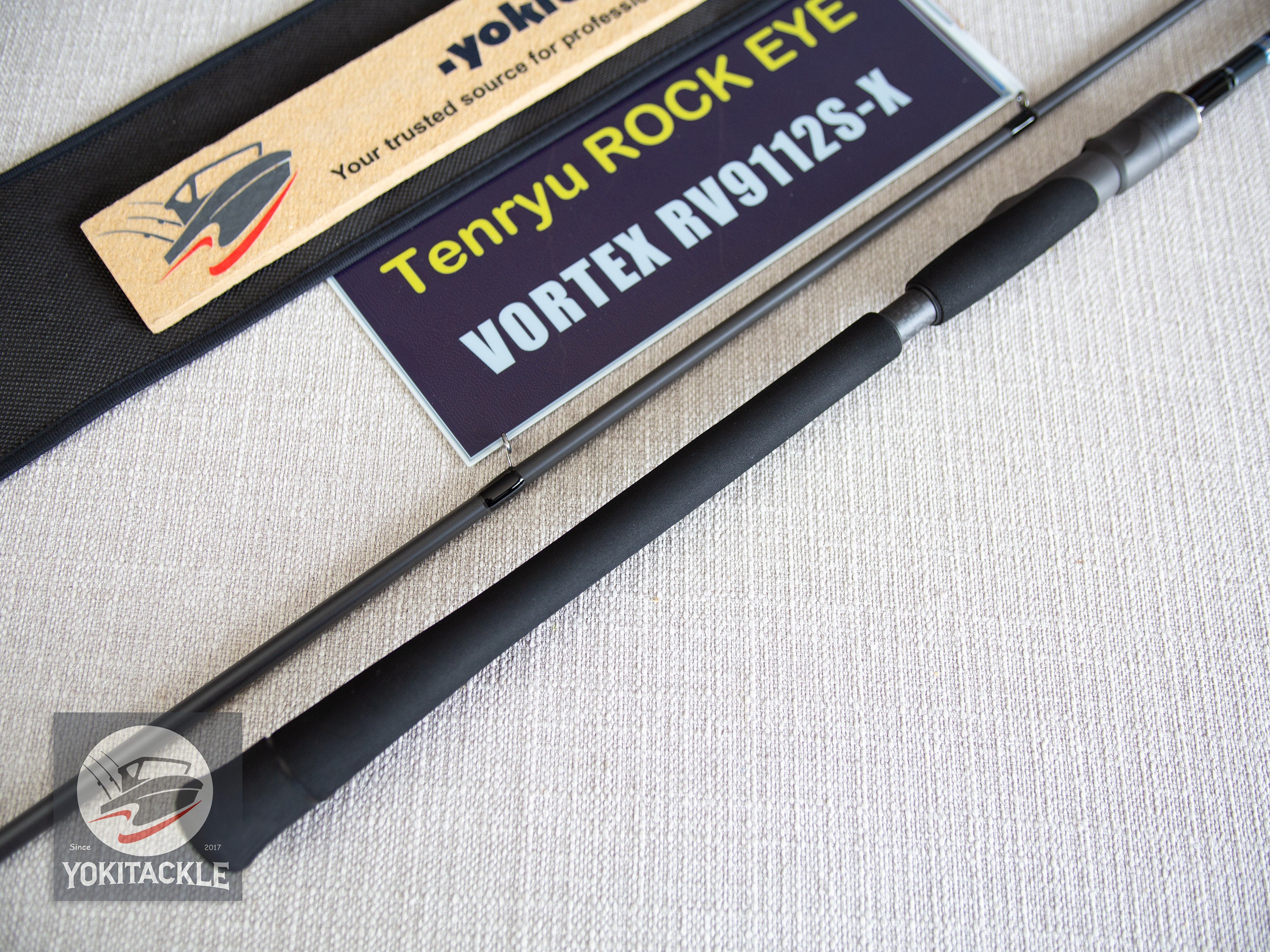 Brand New Tenryu ROCK EYE VORTEX RV9112S-X Spinning Rod