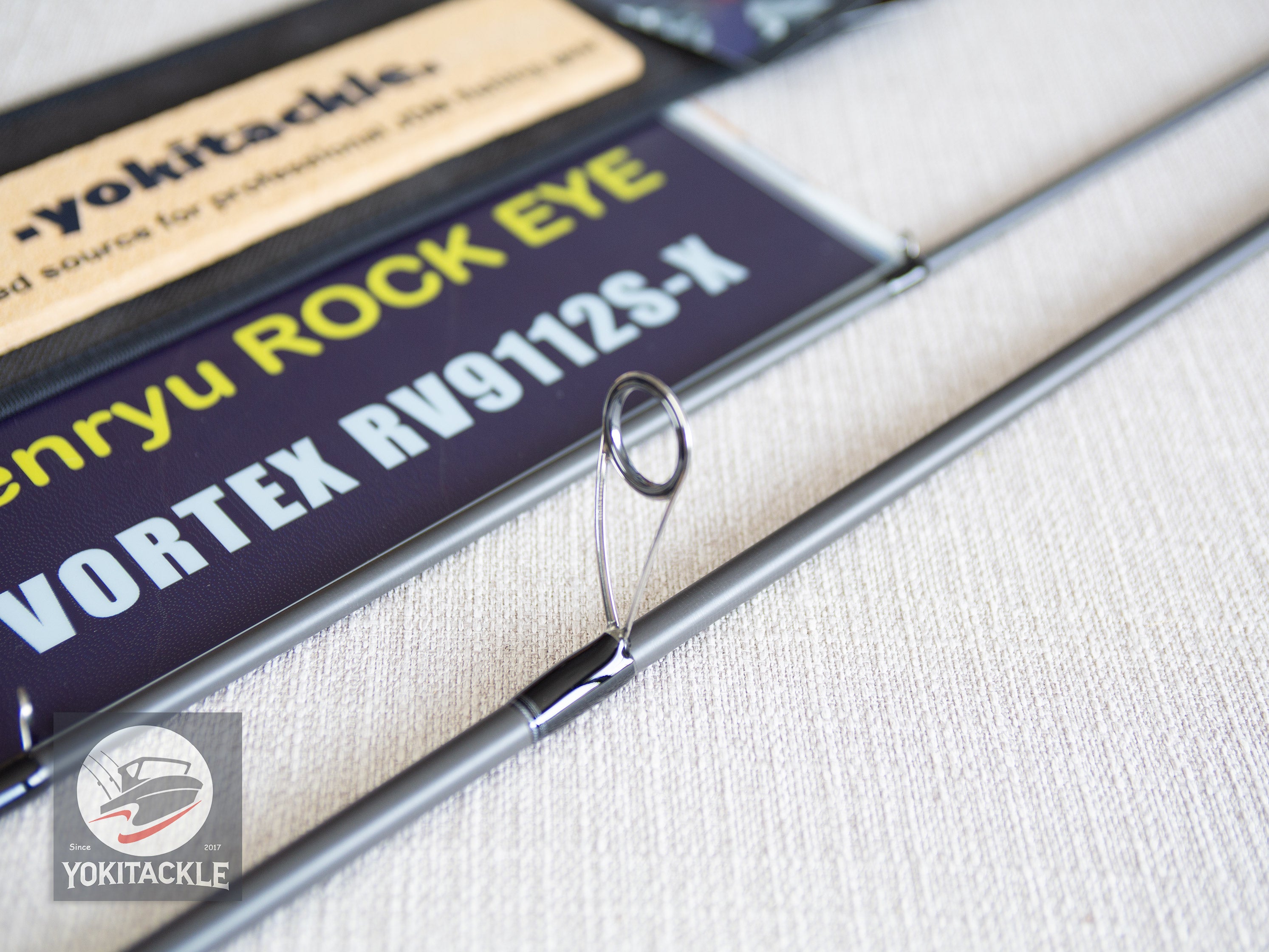 Brand New Tenryu ROCK EYE VORTEX RV9112S-X Spinning Rod