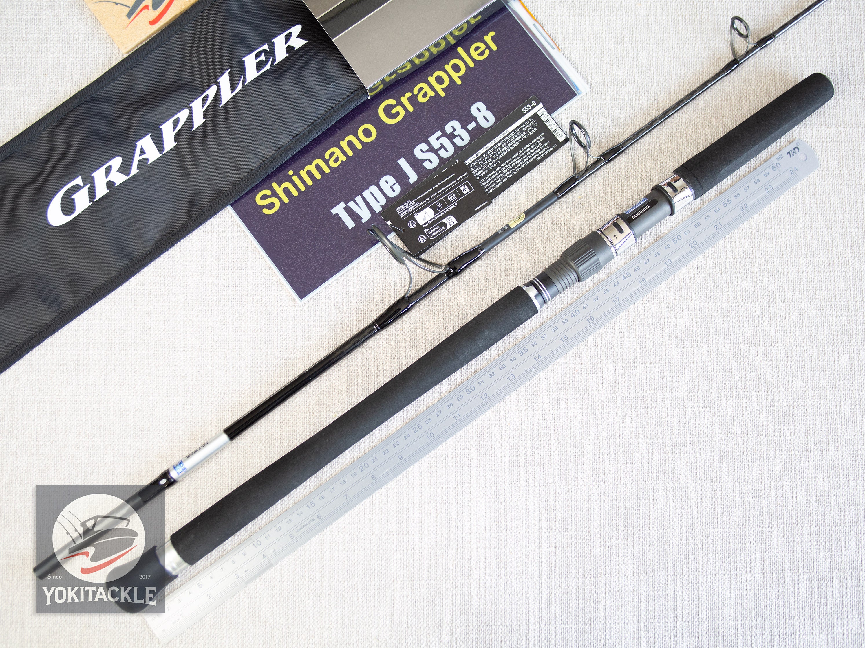 Shimano 25 Grappler Type J S53-8 Jigging Spinning Rod