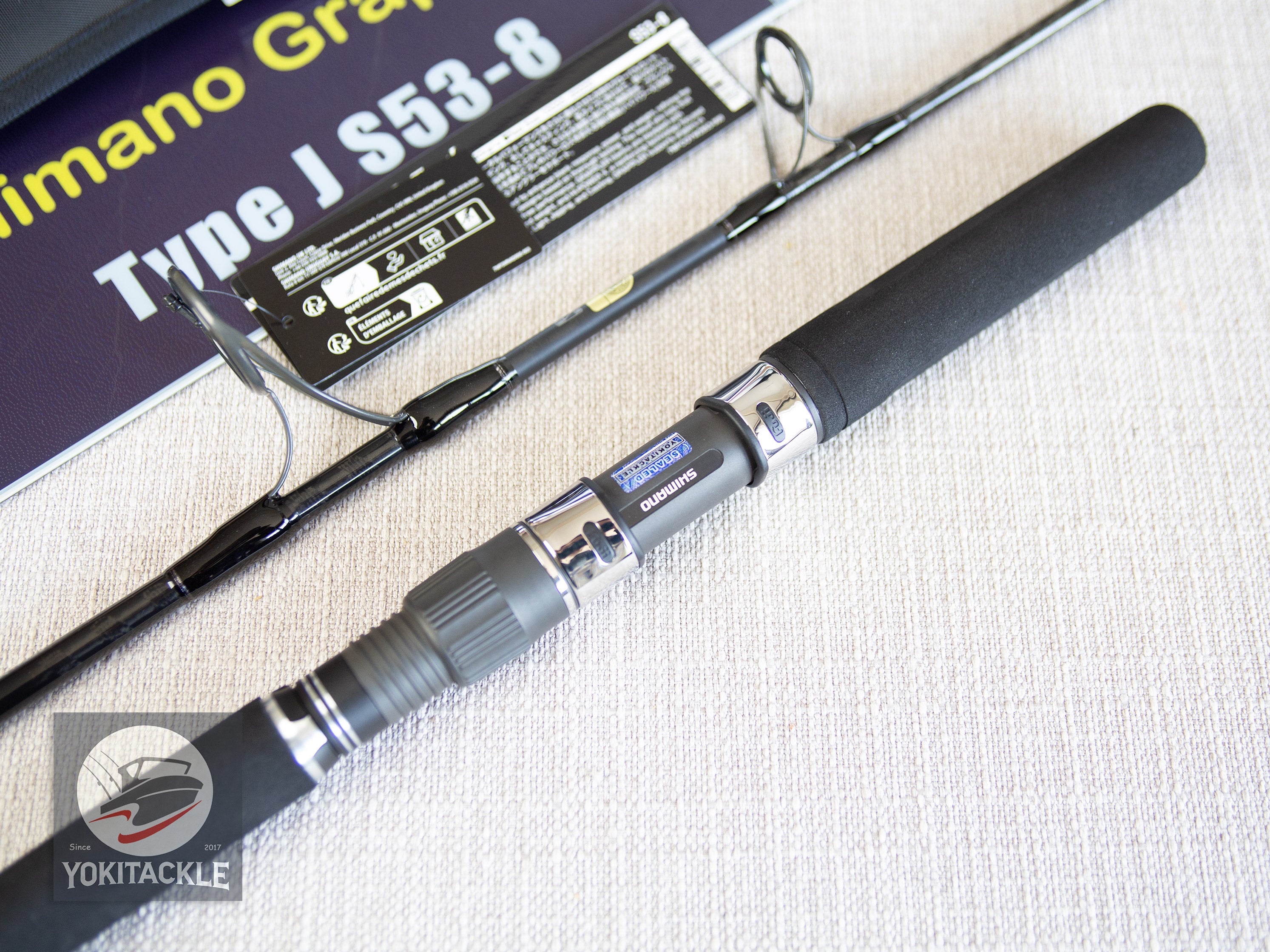 Shimano 25 Grappler Type J S53-8 Jigging Spinning Rod