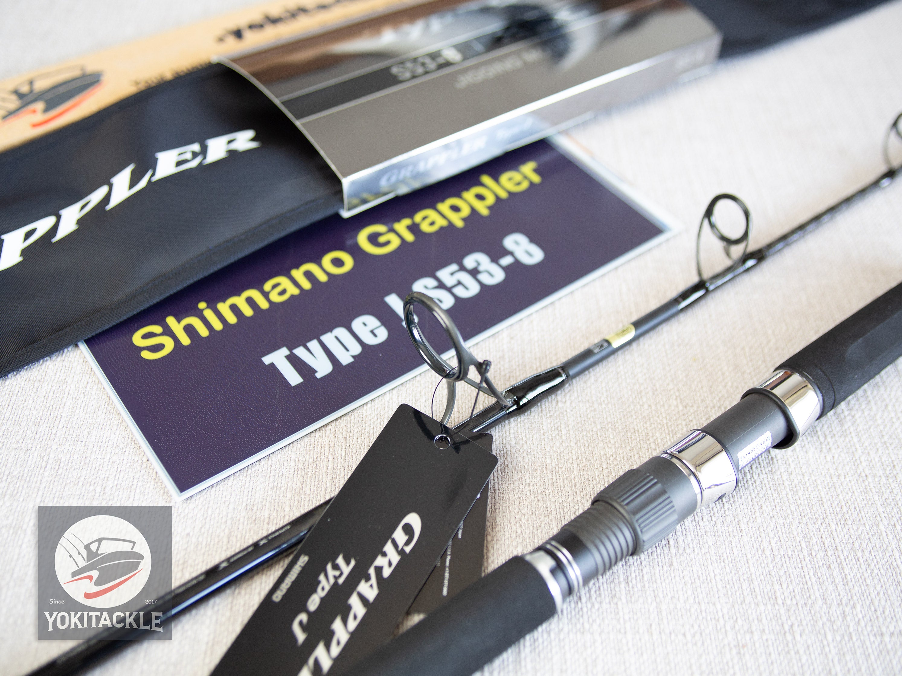 Shimano 25 Grappler Type J S53-8 Jigging Spinning Rod
