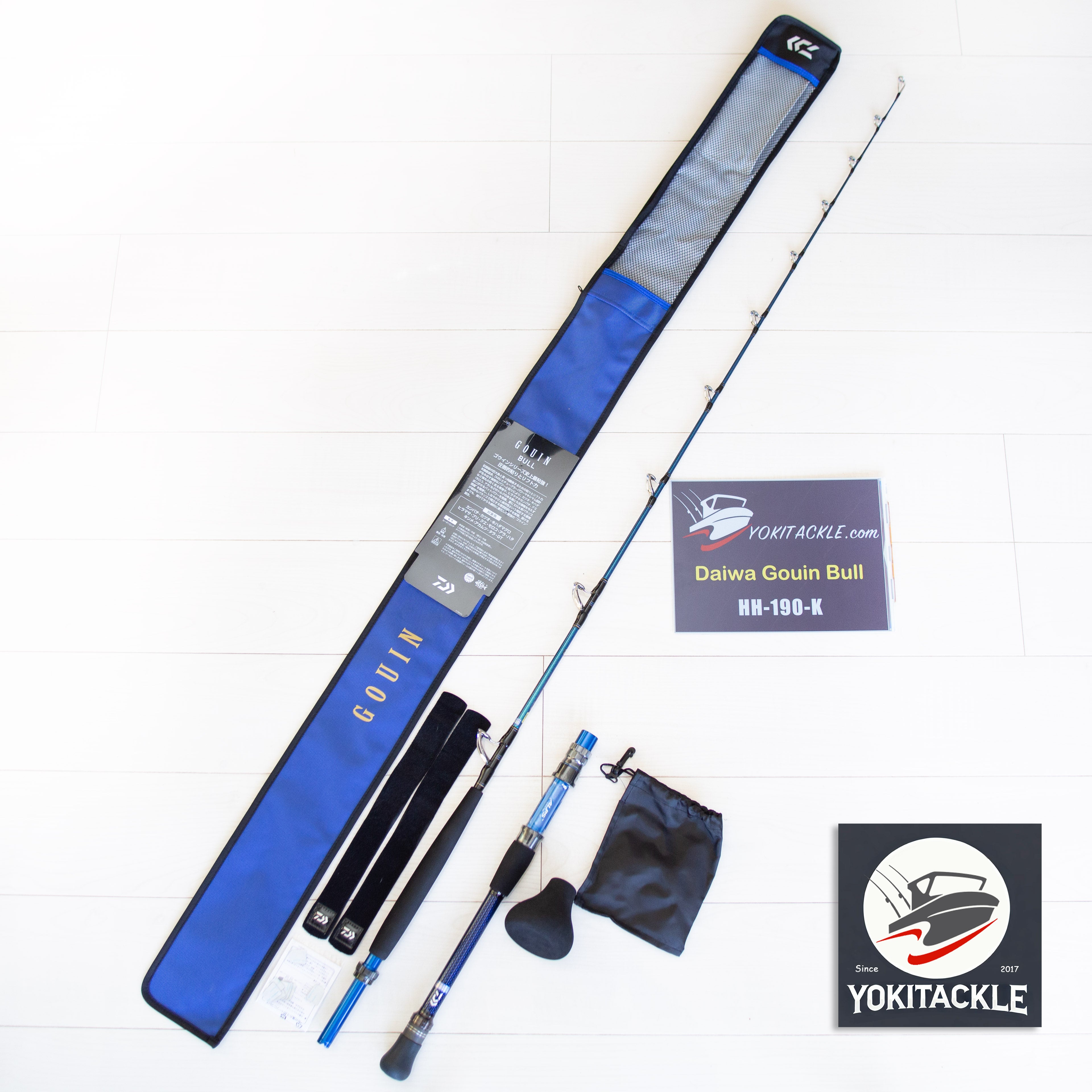 Daiwa Gouin Bull HH-190-K Powerful Big Game Saltwater Boat Rod JDM