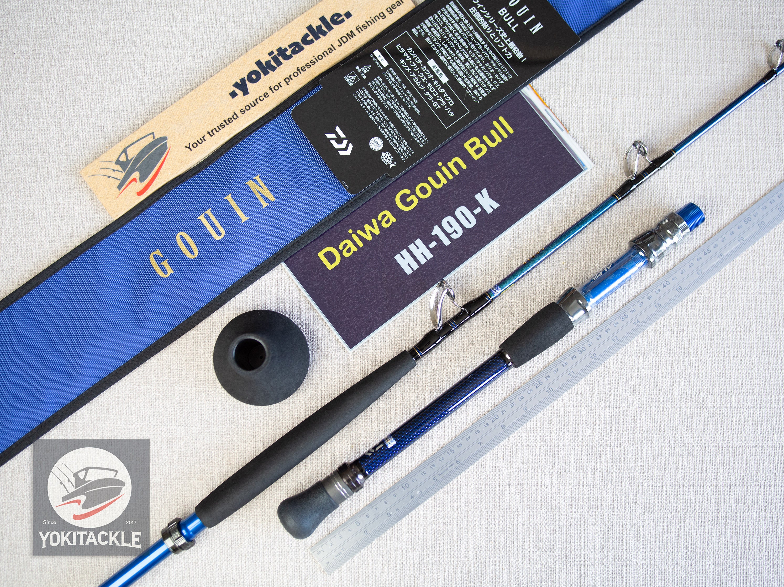 Daiwa Gouin Bull HH-190-K Powerful Big Game Saltwater Boat Rod JDM